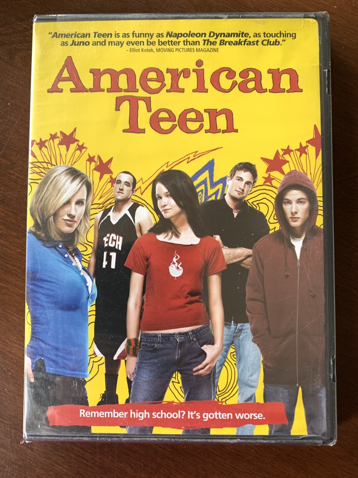 American Teen DVD 2008 NEW Sealed breakfast club Napoleon dynamite