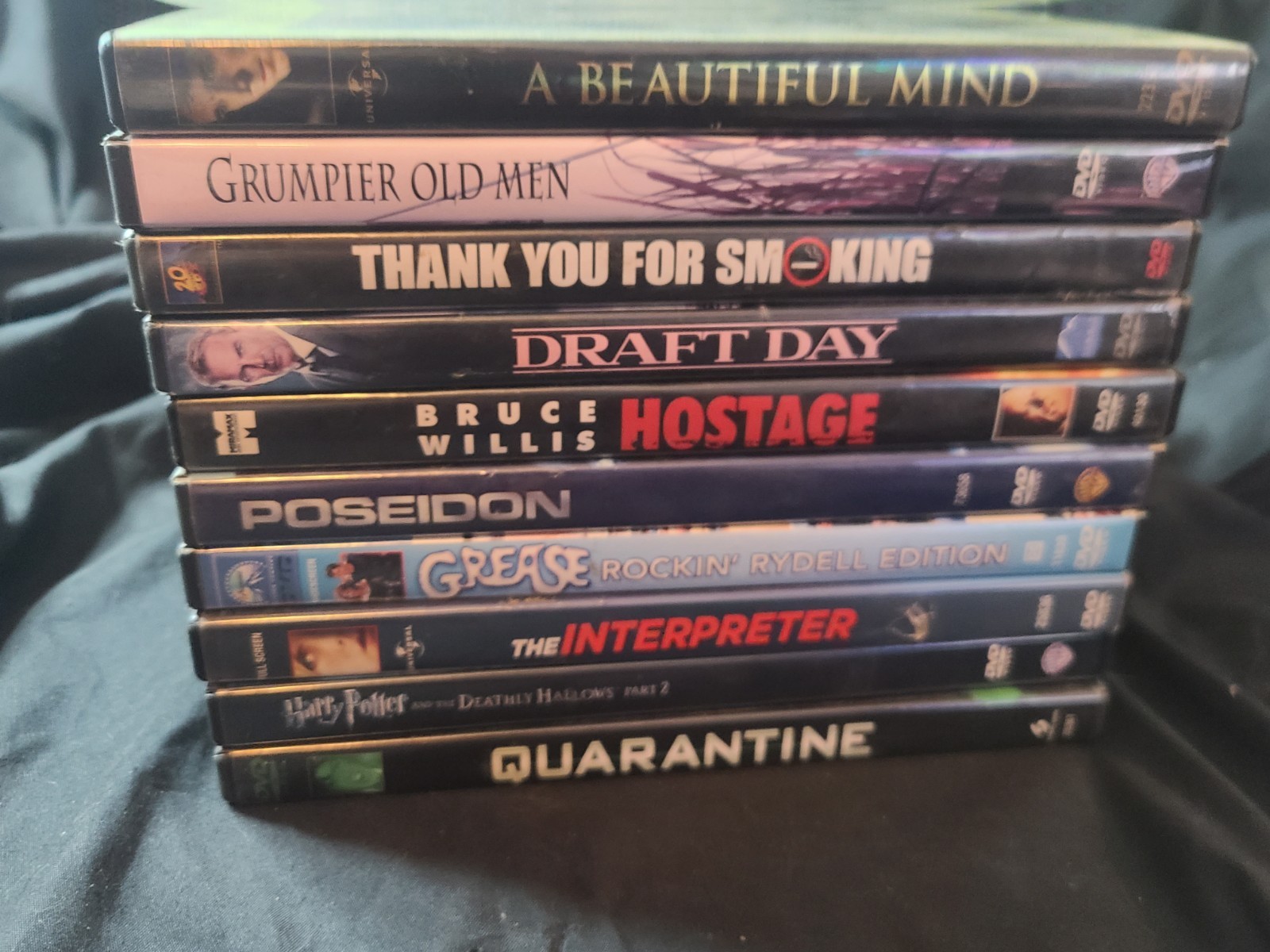 Used Lot Of 10 DVDs Mixed Titles