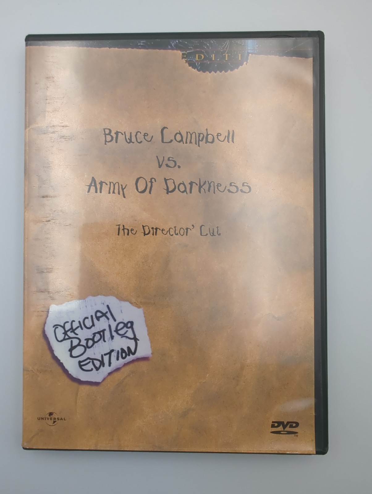 Army of Darkness-Bootleg Editi (DVD, 1993) – FREE SHIPPING & RETURNS!