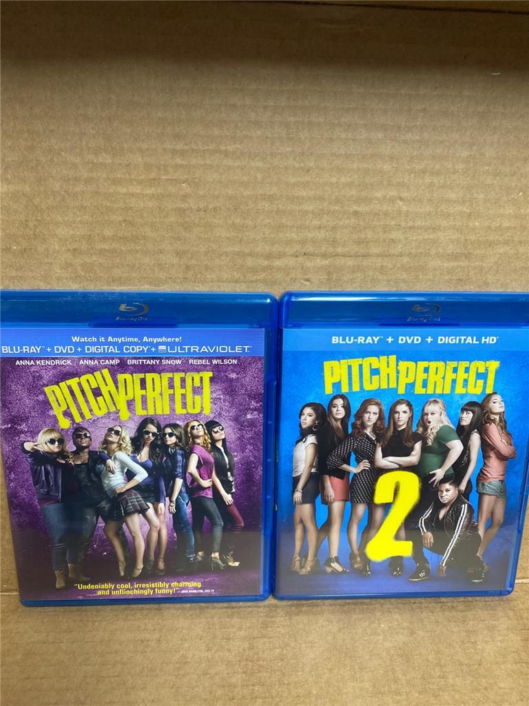 Picture Perfect 1, 2, 1 – 2 Blu Ray/DVD Lot Rebel Wilson