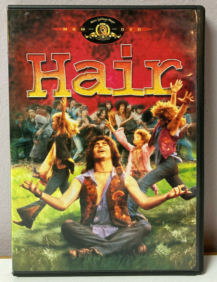 Hair DVD 2005 Letterbox 1.85:1 & Full Screen 4:3 Classic Movie 60s Spirit