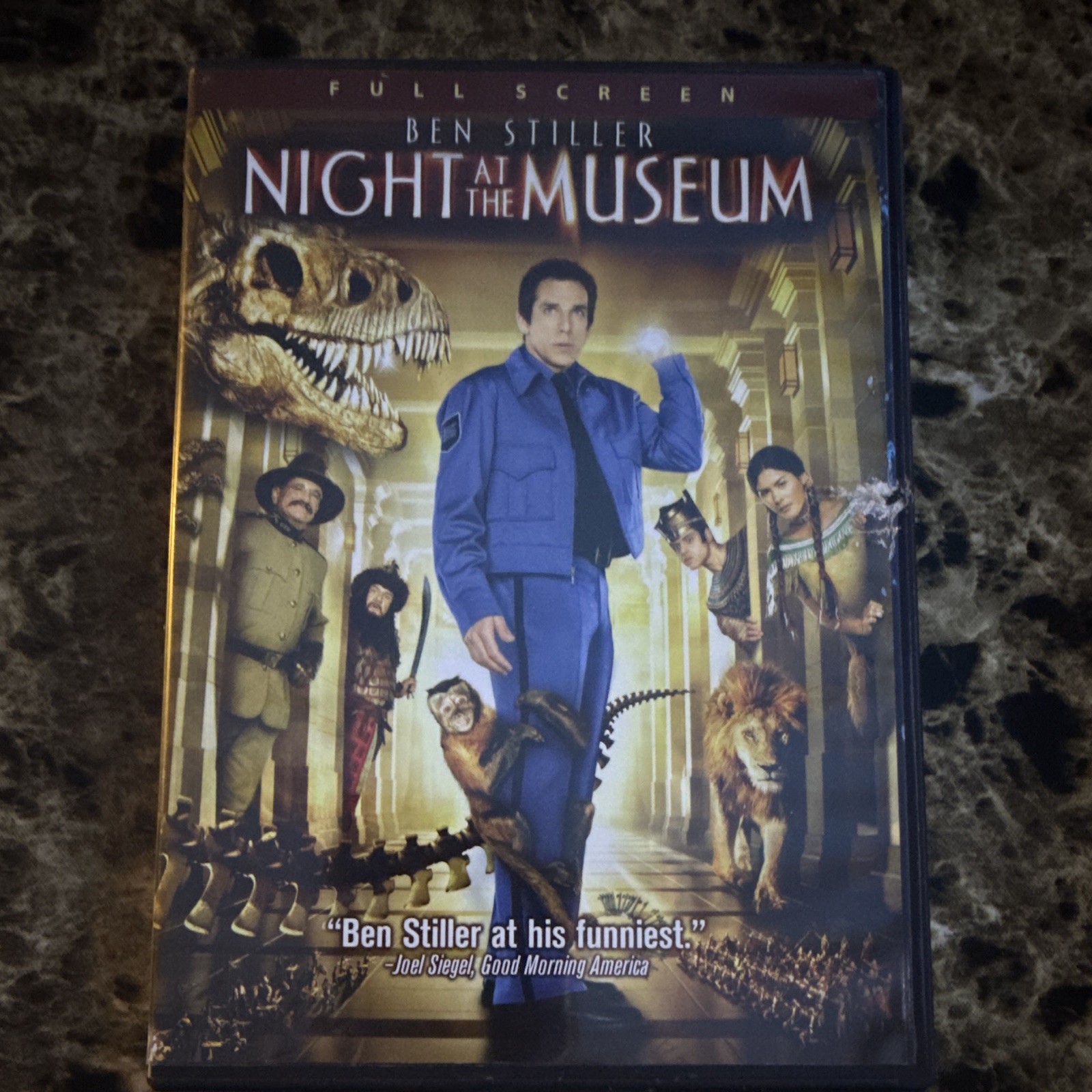 Night at the Museum DVD Full Screen PG (2006) 20th Century Fox- 108 Min