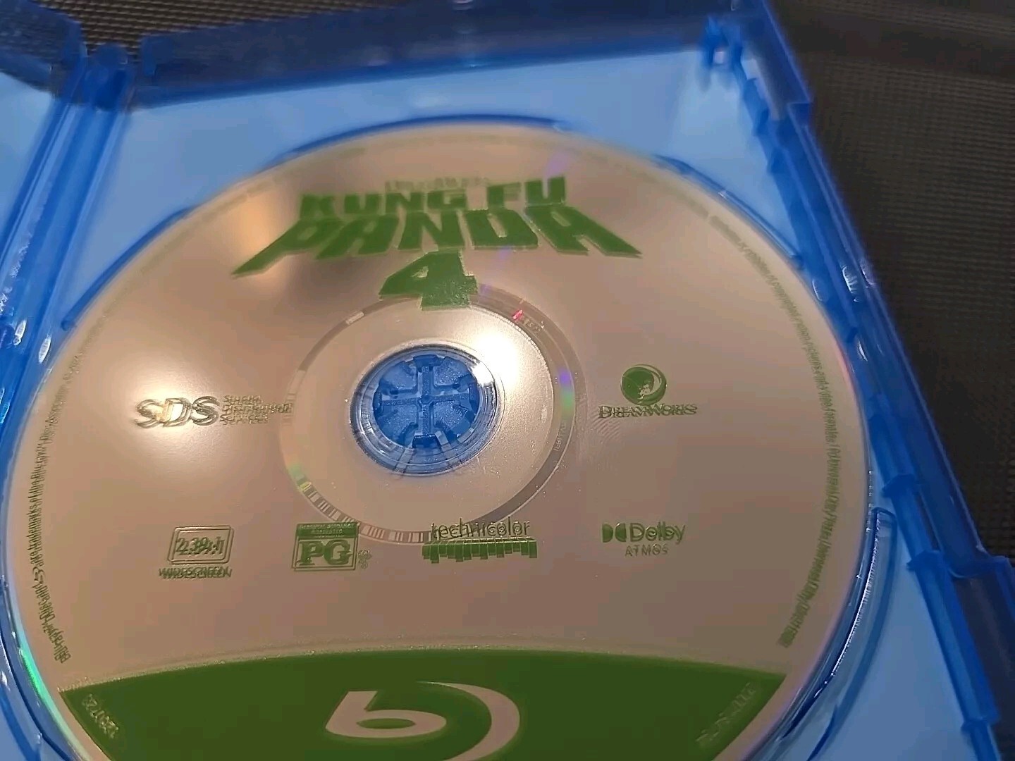 Kung Fu Panda 4 blu ray Movie Only (2024)