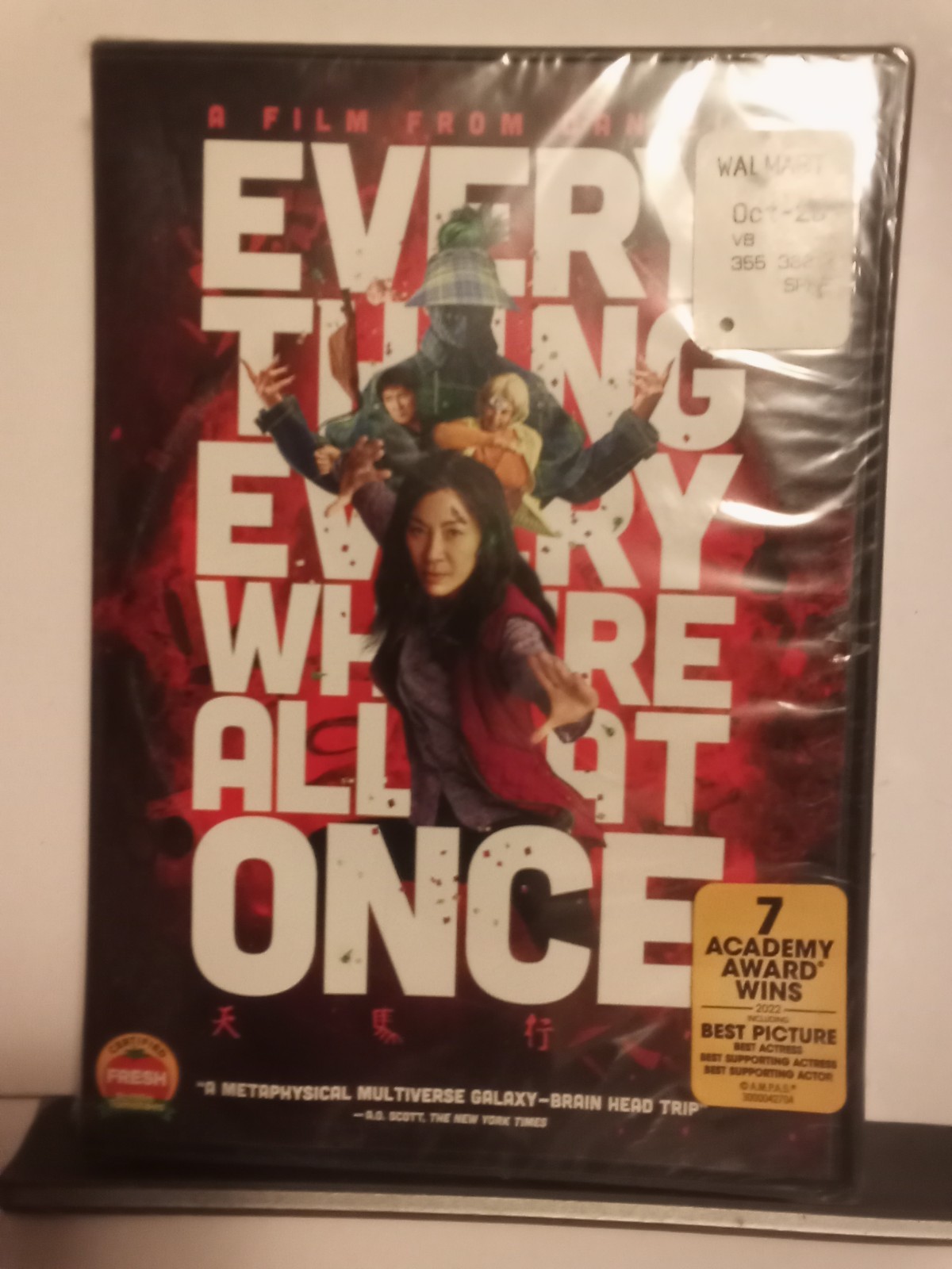Everything Everywhere All At Once [DVD] Michelle Yeoh Brand New Sealed