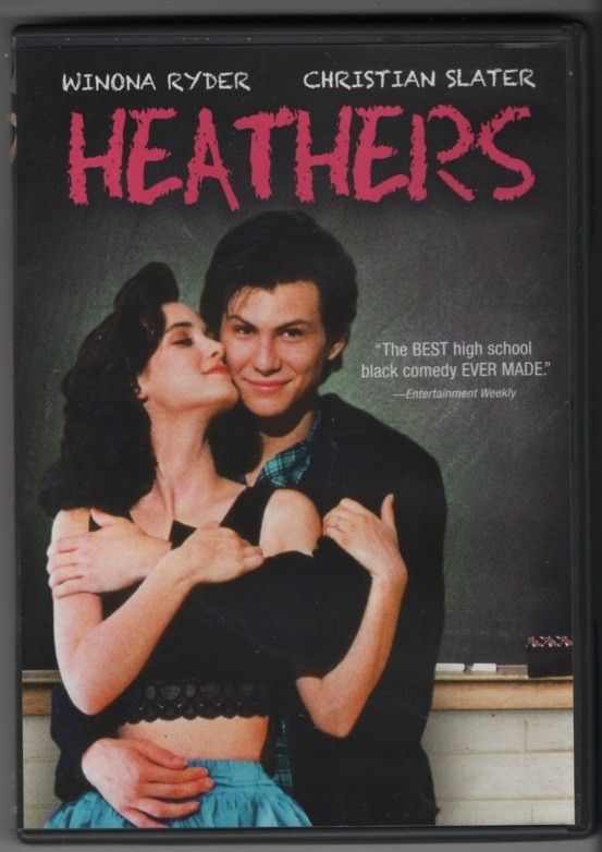 Heathers (DVD 1988) Winona Ryder Christian Slater Shannon Doherty FREE SHIPPING