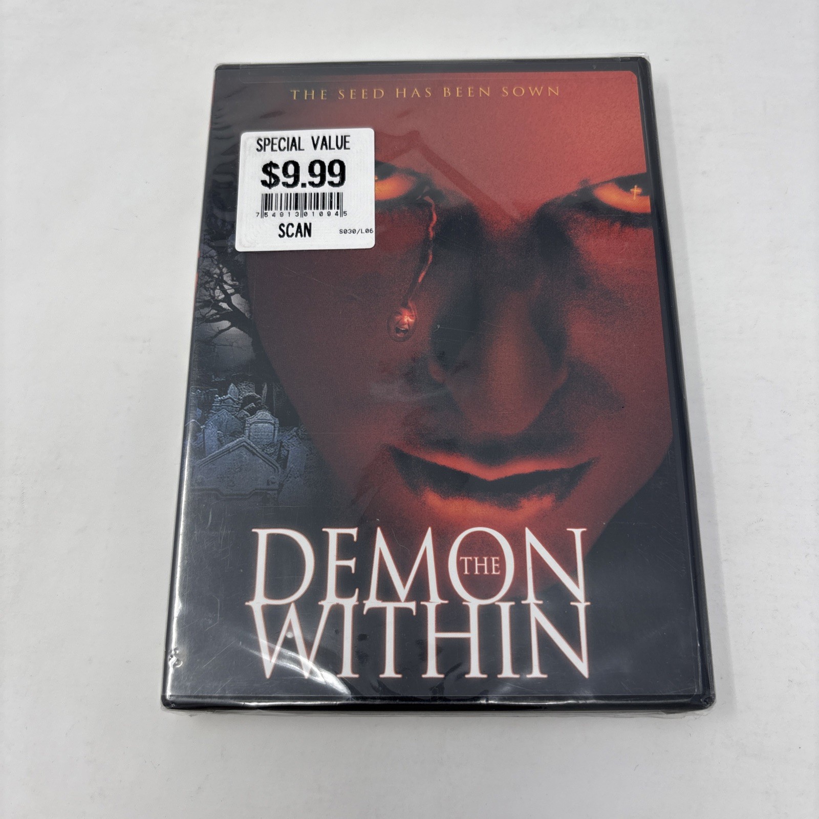 The Demon Within (DVD, 2000) New Sealed Screen Media Films Rare Horror