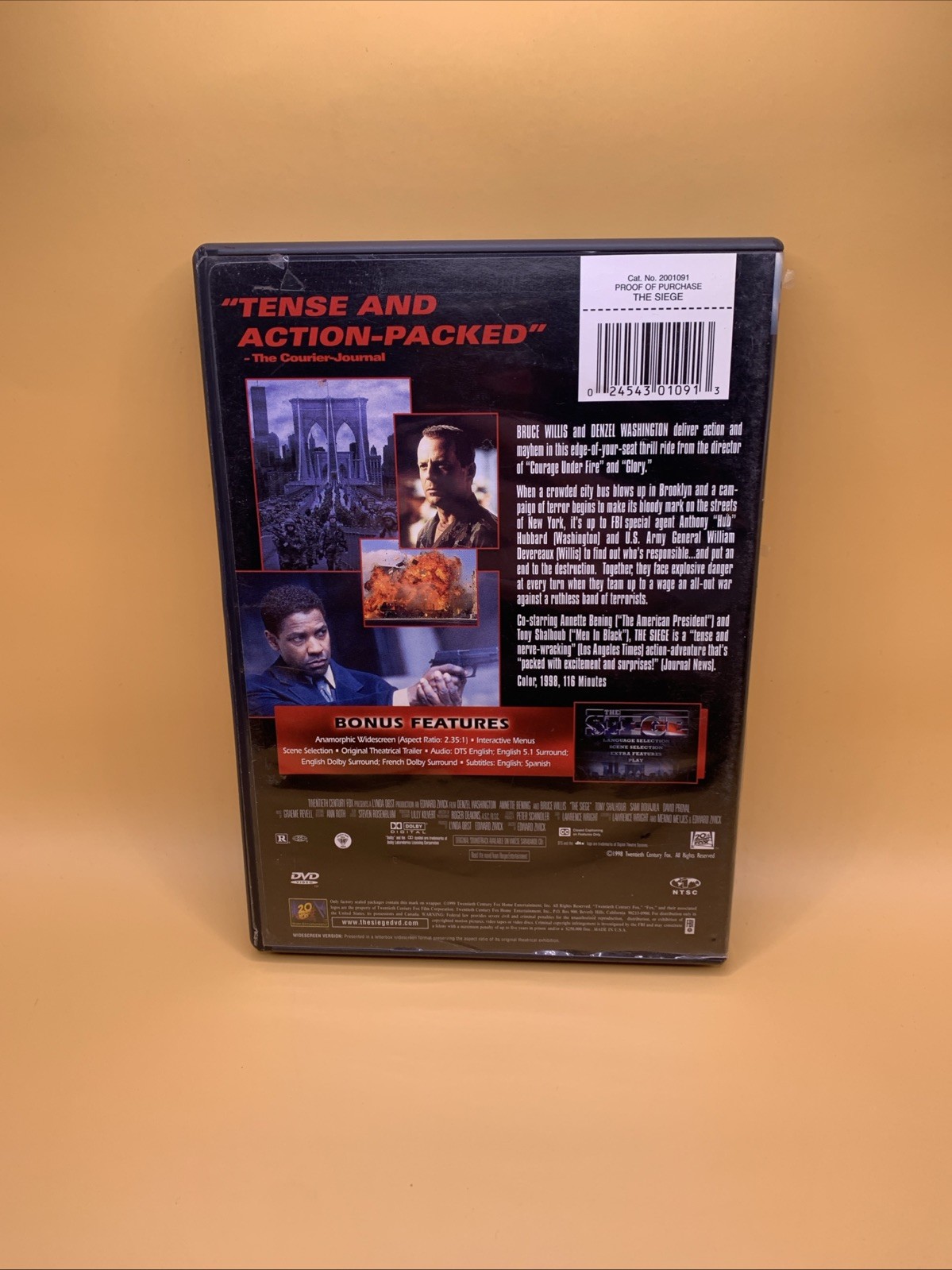The Siege (DVD, 1998, Widescreen)