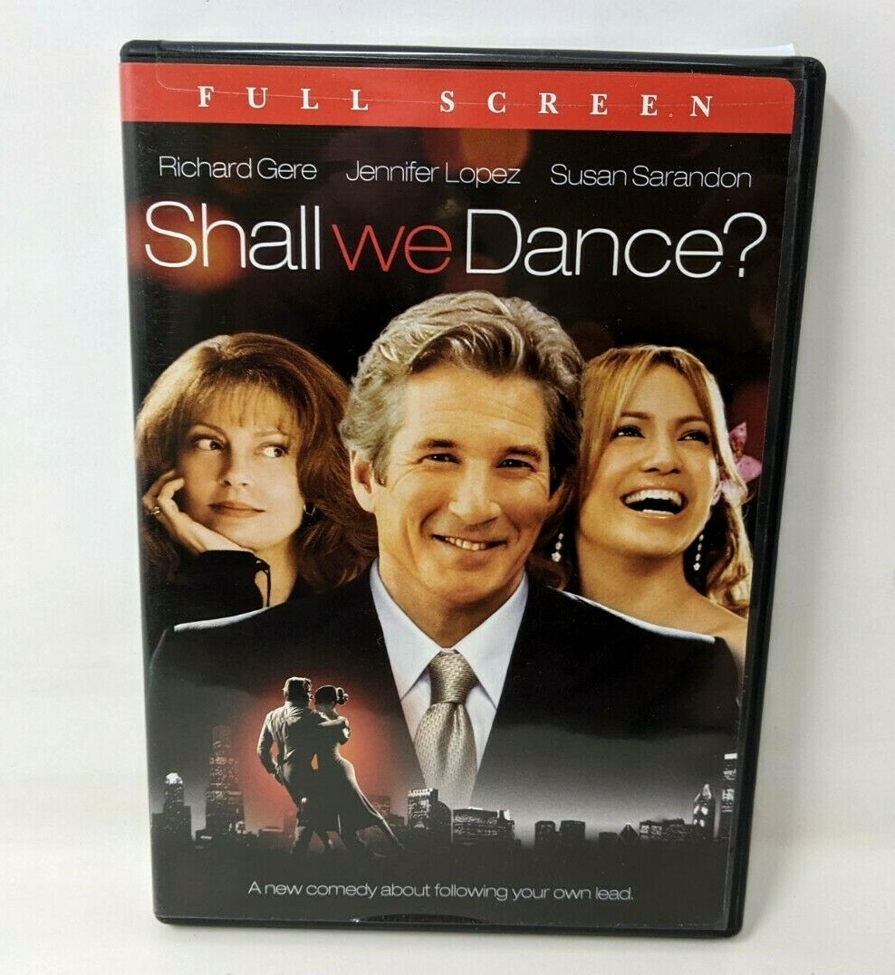 Shall We Dance? (DVD, Full Screen) Richard Gere Jennifer Lopez SS21