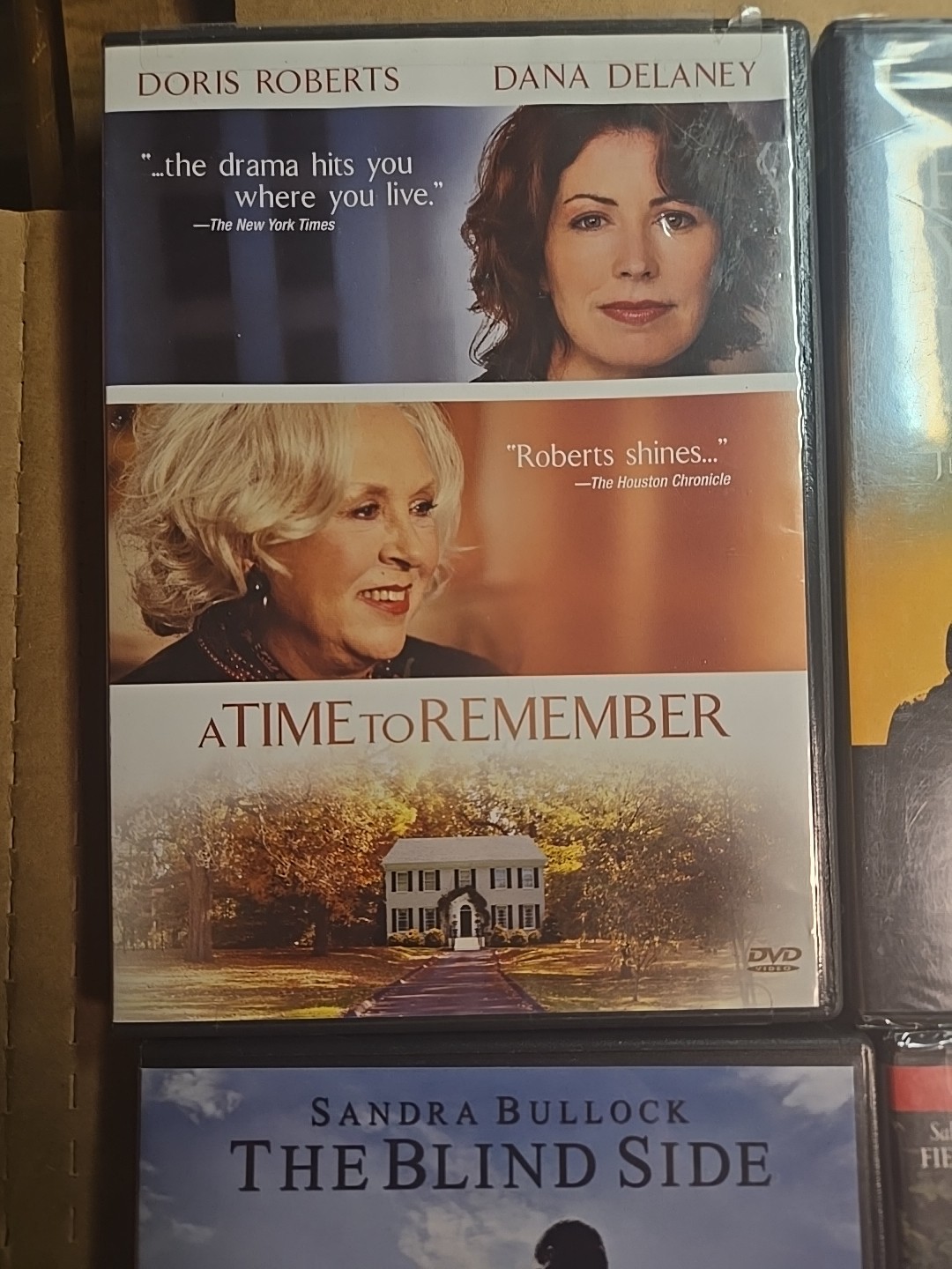 Lot Of 4 DVDs!! Steel Magnolias, The Blind Side, Time To Remember, And 5 People