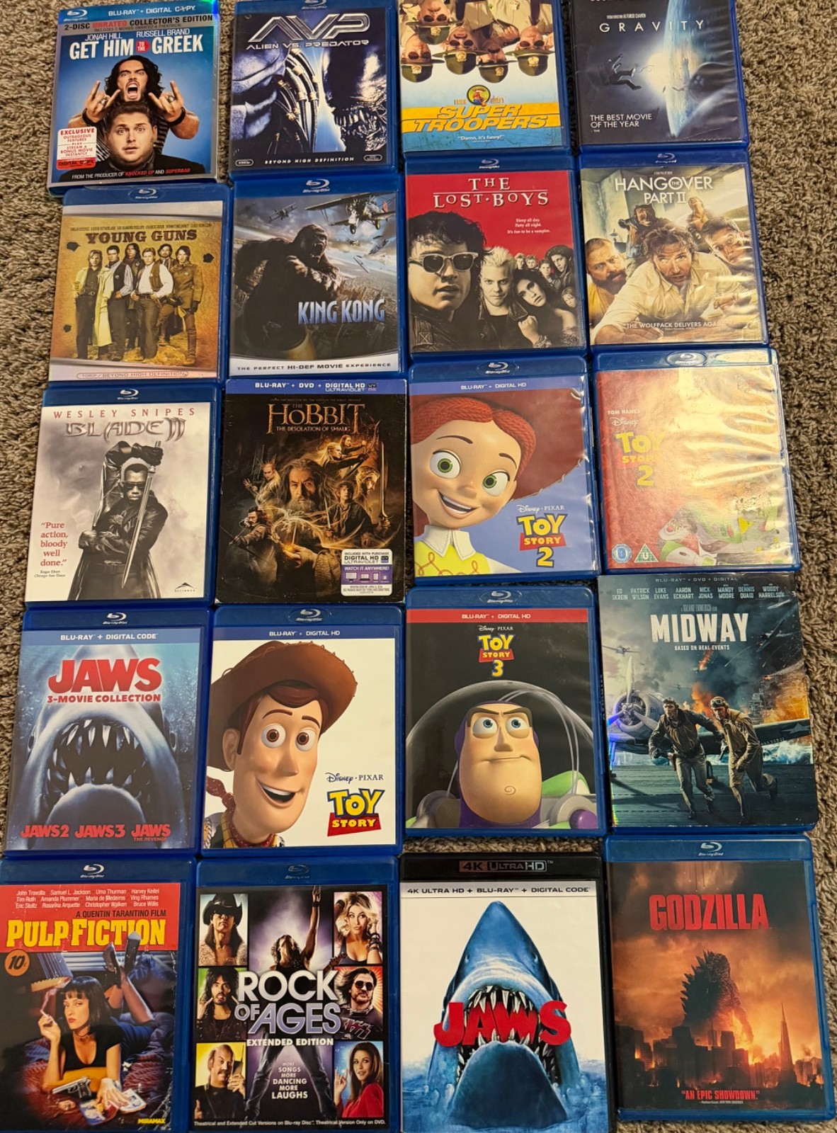 Blu-ray LOT BUNDLE – Pick & Choose – Varous titles- Discount Shipping