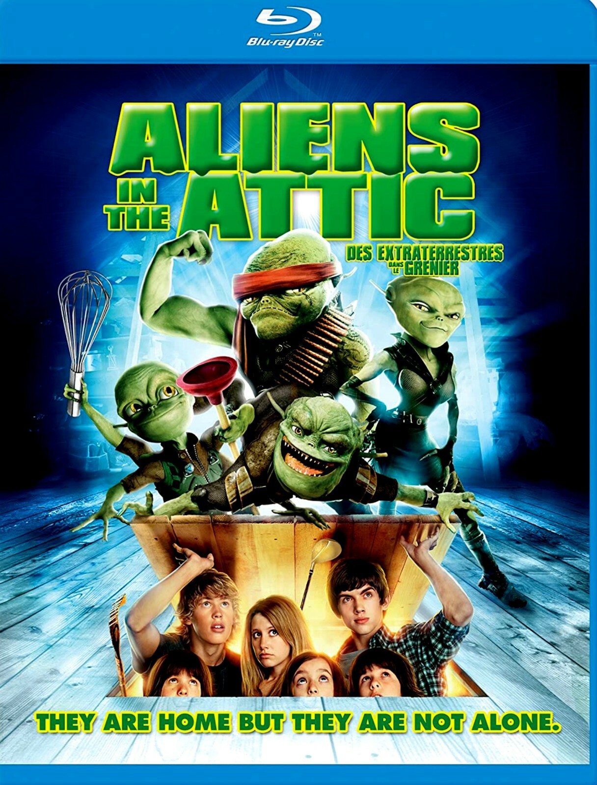 Aliens in the Attic – Carter Jenkins, Ashley Tisdale, – New BluRAY