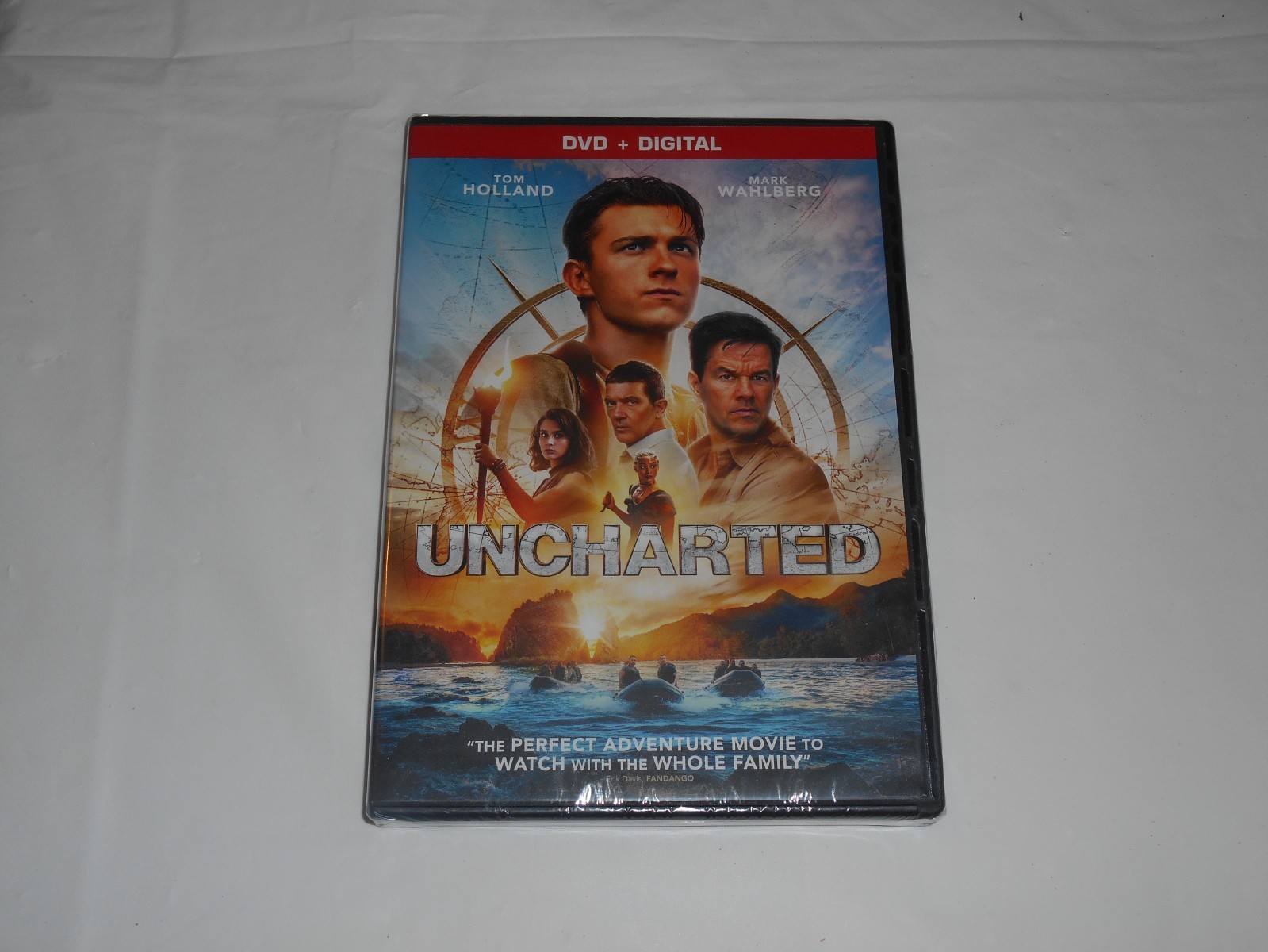 Uncharted (DVD, 2022) New, Sealed