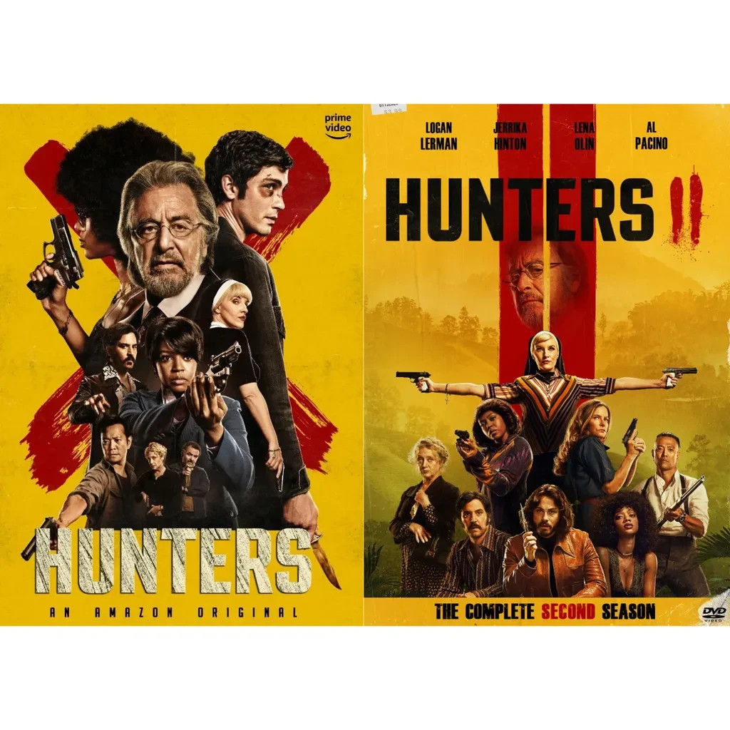 Hunters Complete Season 1 and 2- Conspiracy Drama TV Series FULL HD DVD