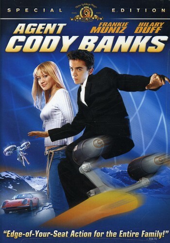 Agent Cody Banks DVD Frankie Muniz Hilary Duff Angie Harmon Darrell Hammond 2003