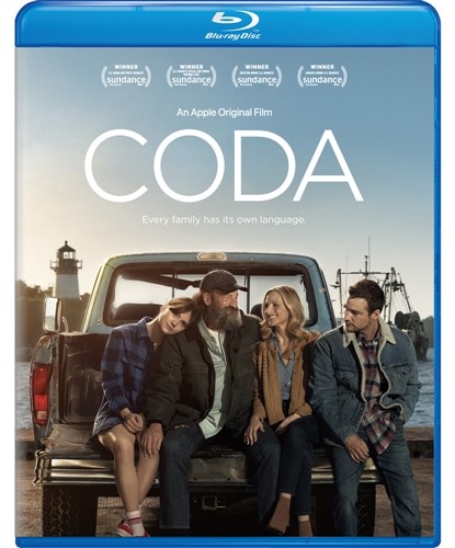 CODA New Sealed Blu-ray Winner of 3 Oscars Including Best Picture