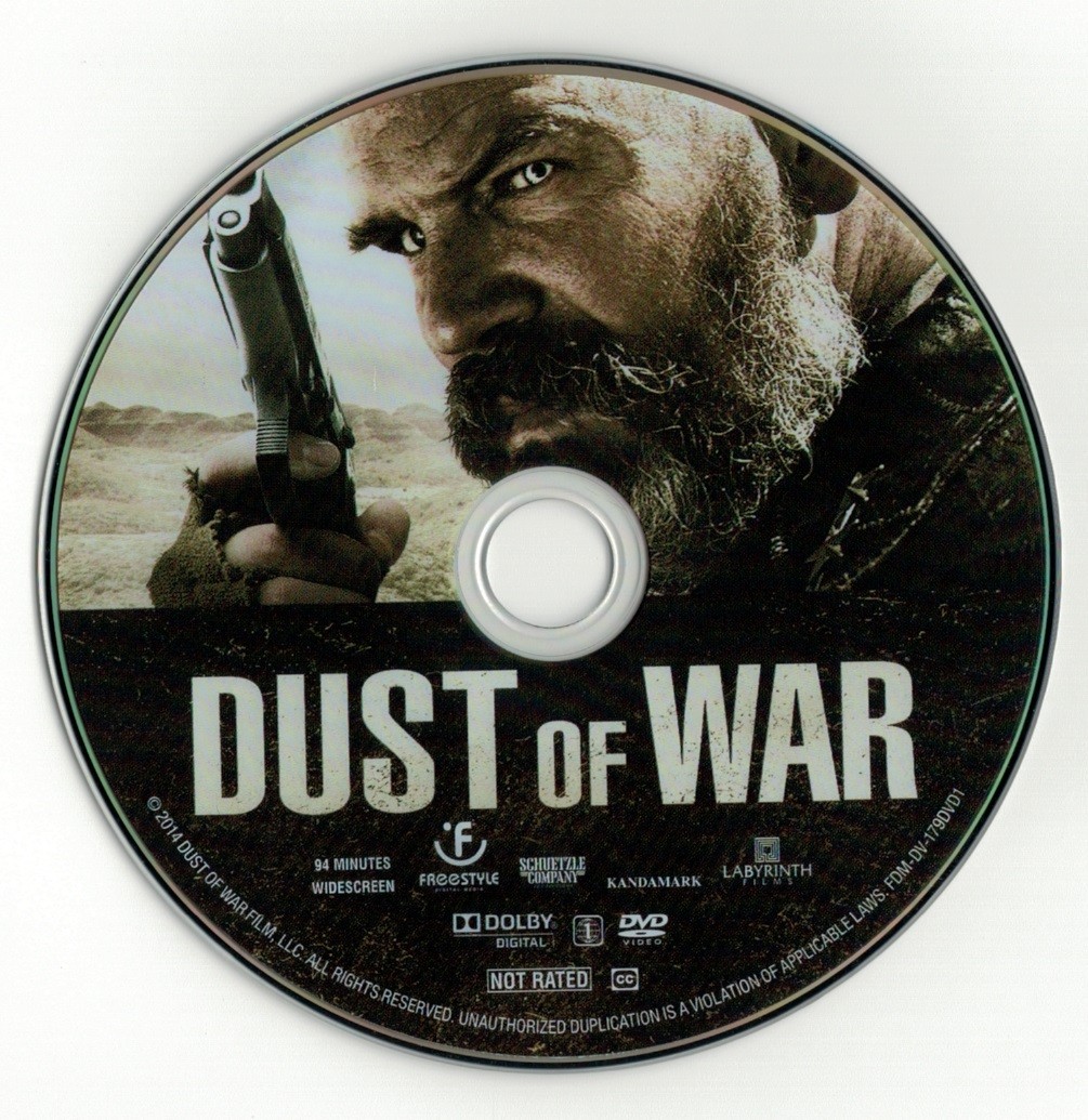 Dust of War (DVD disc) Tony Todd, Steven Luke, Bates Wilder