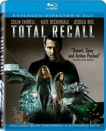 Total Recall (Two Discs: Blu-ray + UltraViolet Digital Copy) [Blu-ray] – GOOD
