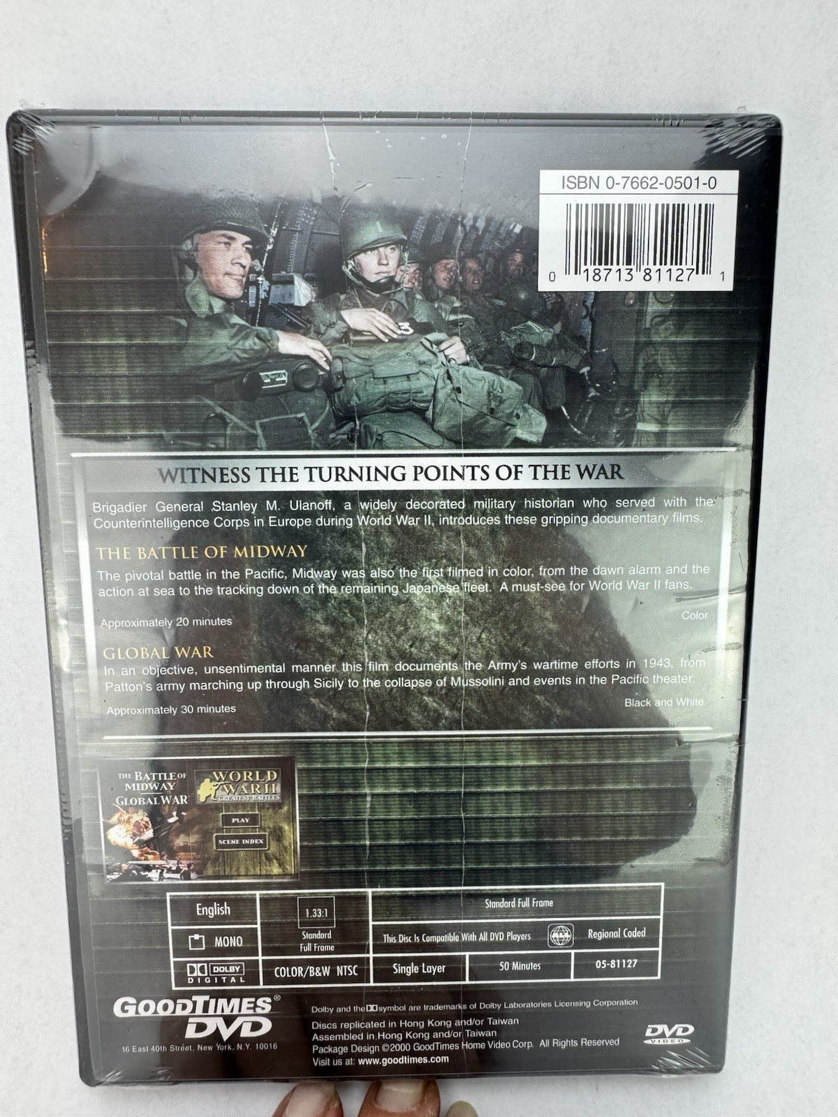 World War II Greatest Battles: Battle of Midway / Global War DVD NEW SHIPS FREE!