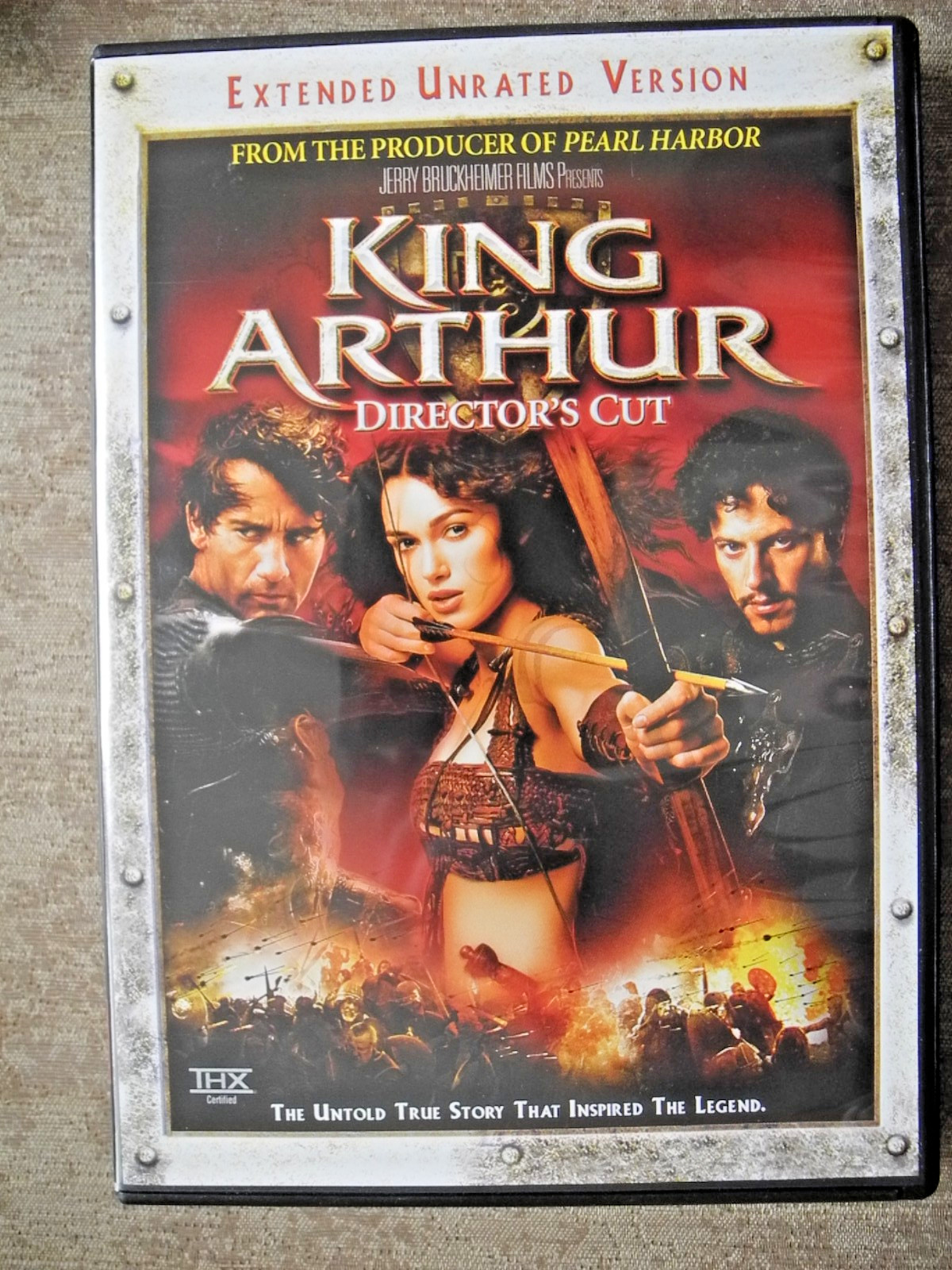 King Arthur (Director’s Cut)/extended unrated edition/139min(DVD, 2004)