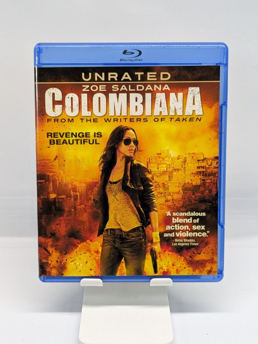 Colombiana (Blu-ray, 2011 Unrated) Zoe Saldana RARE OOP HTF BRAND NEW SEALED