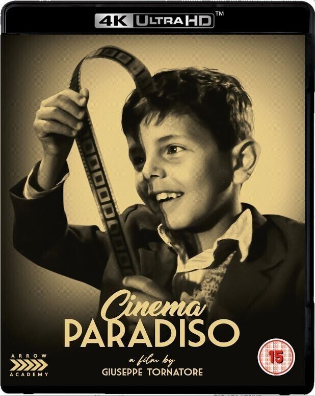 CINEMA PARADISO [4K UHD Blu-ray] (1988) Arrow UK Exclusive Release 4K ONLY