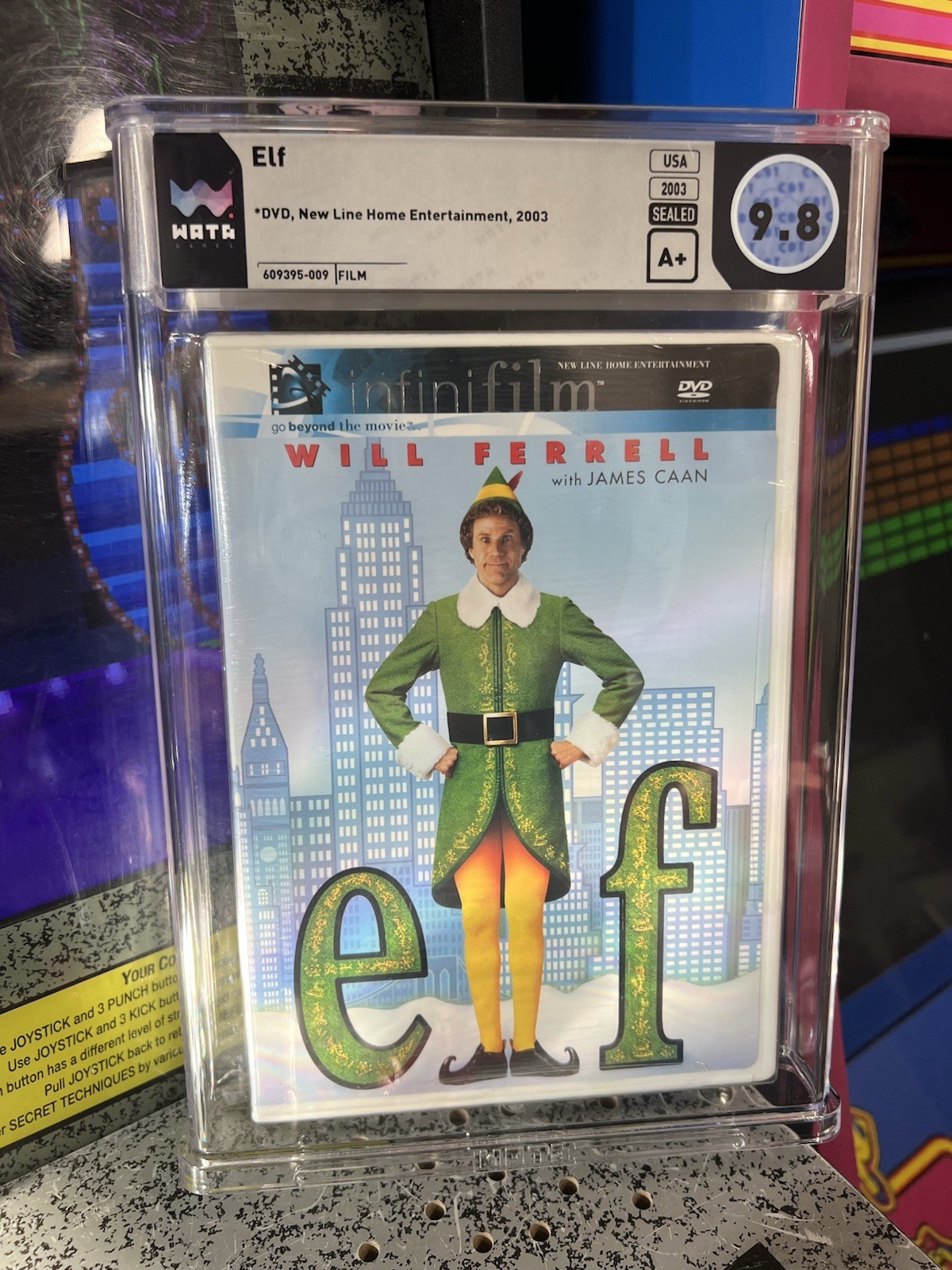 2003 Elf DVD Graded WATA 9.8 A+ Sealed Will Ferrell Buddy Christmas BRAND NEW