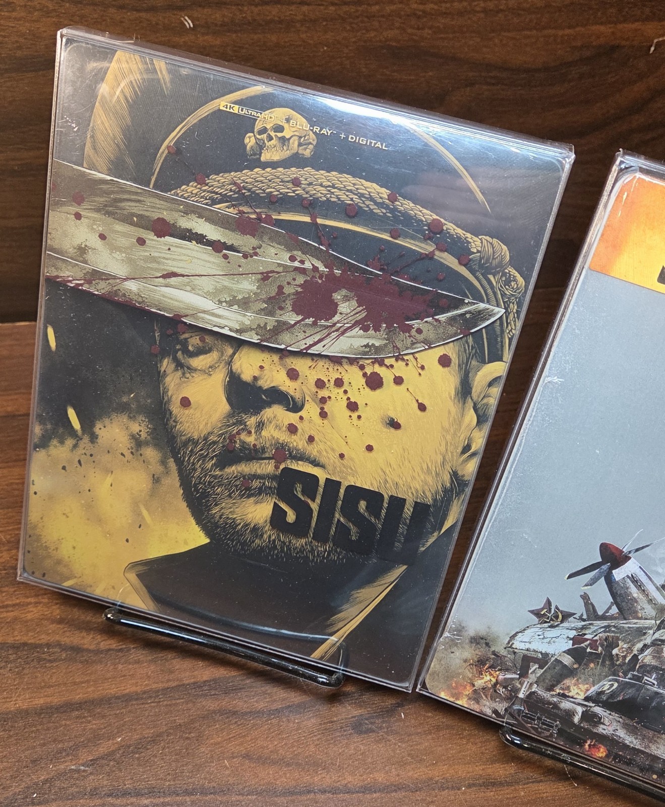 Sisu 1 + 2 Steelbooks (4K) NEW (Sealed)-w/PROTECTIVE SLEEVES-Free Box Shipping