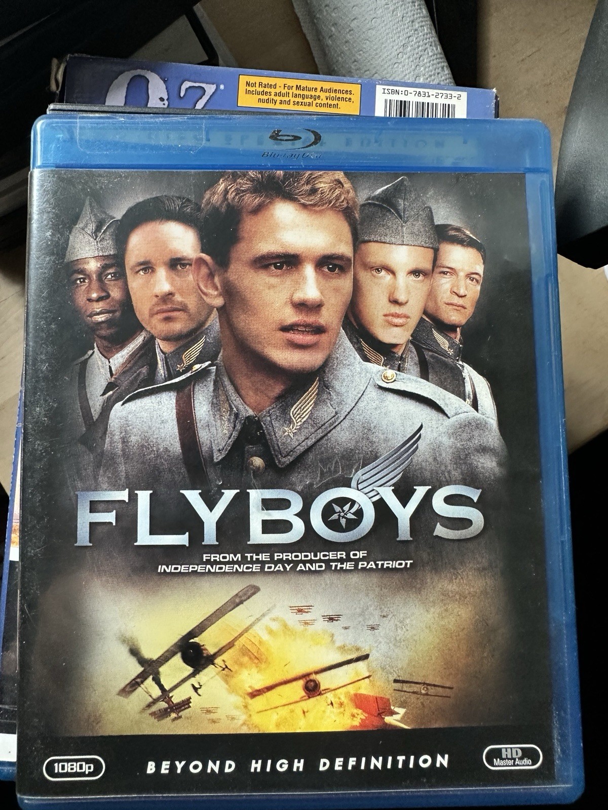 Flyboys (Blu-ray, 2006) PG-13 Widescreen + Commentary/Deleted Scenes Fox