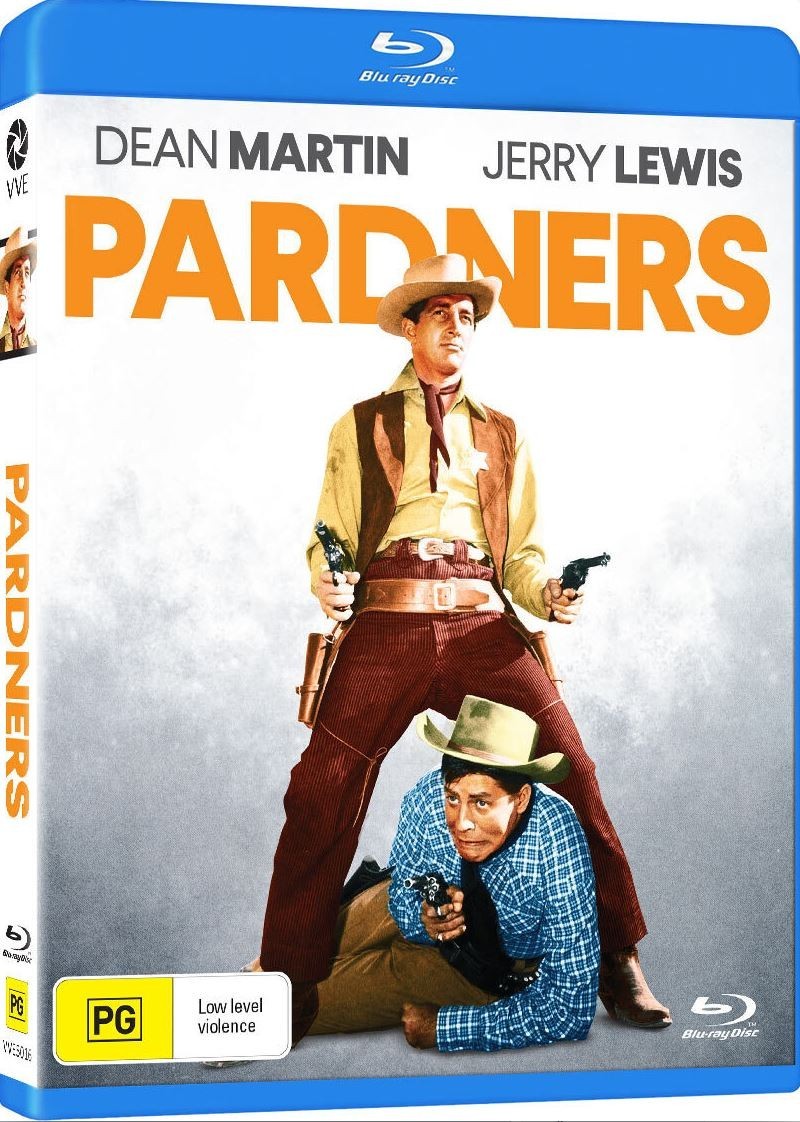 PARDNERS (1956) Dean Martin Jerry Lewis Blu-Ray BRAND NEW (USA Compatible)