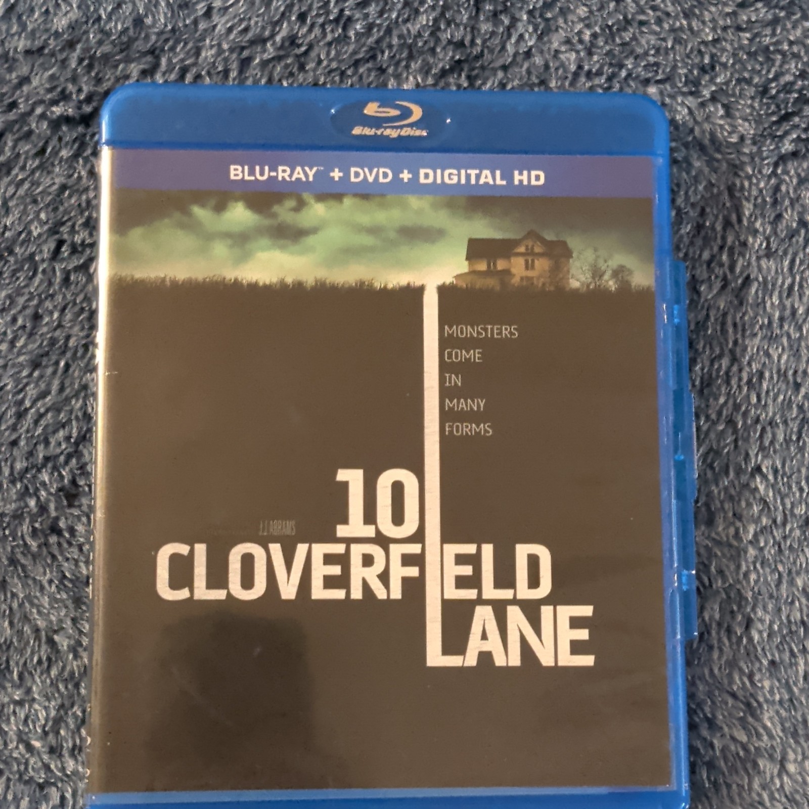 Paramount 10 Cloverfield Lane Blu-ray DVD Digital HD Digital Copy Ultraviolet