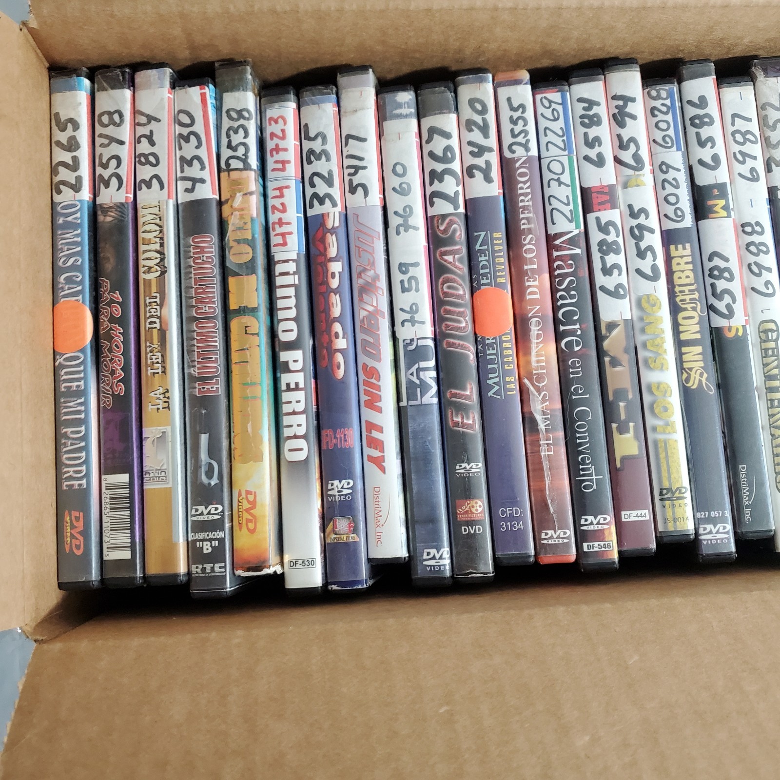 40 DVD Spanish Movies lot Peliculas Mexicanas Mexican Espanol