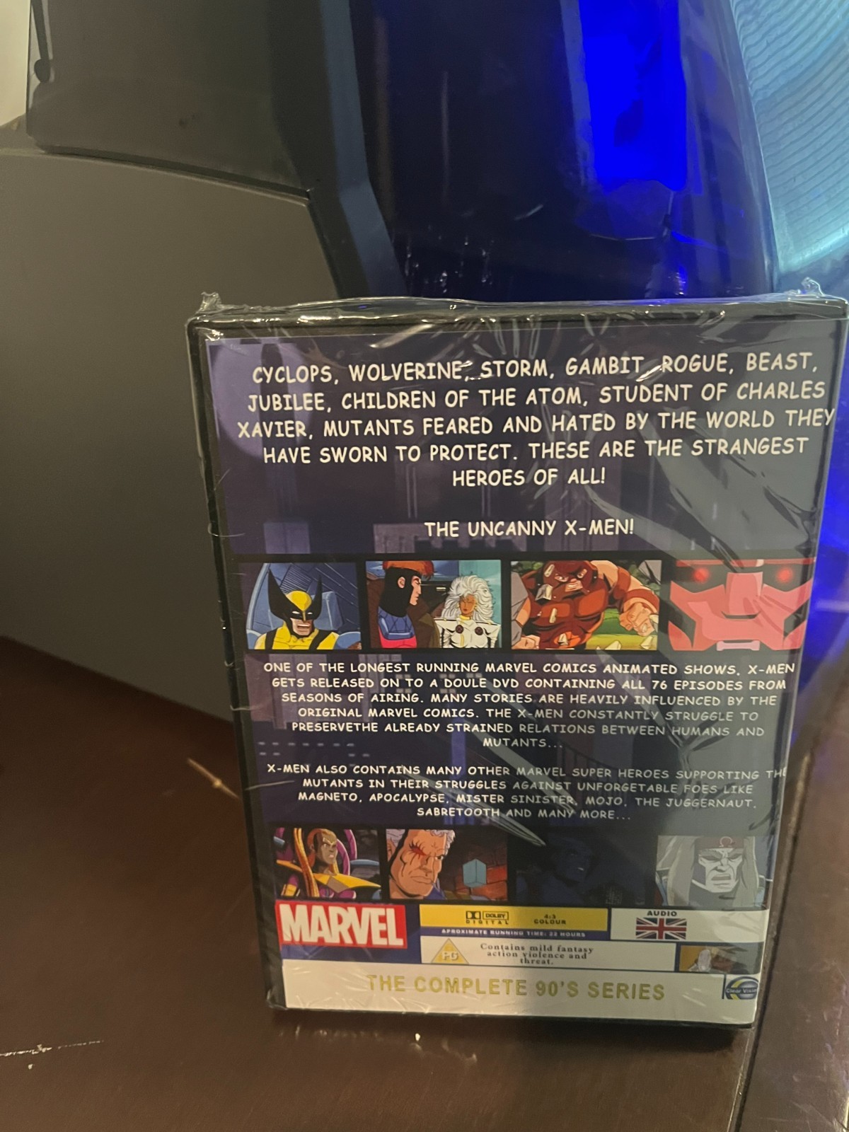X-Men The Complete Animated Series DVD (All 5 Seasons in order) 90’s Collection