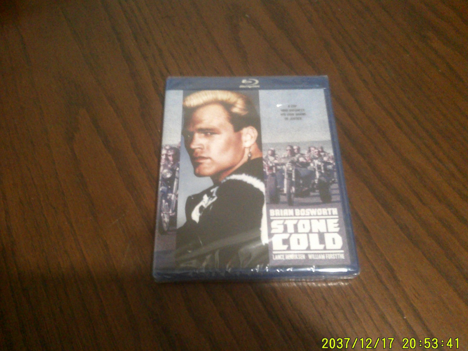 Stone Cold-1991-**Blu Ray**KIno Lorber**Brand New & Sealed**BRian Bosworth