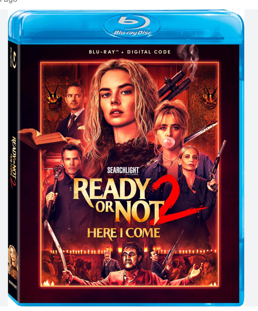 Ready or Not 2: Here I come Blu-ray And Digital Copy