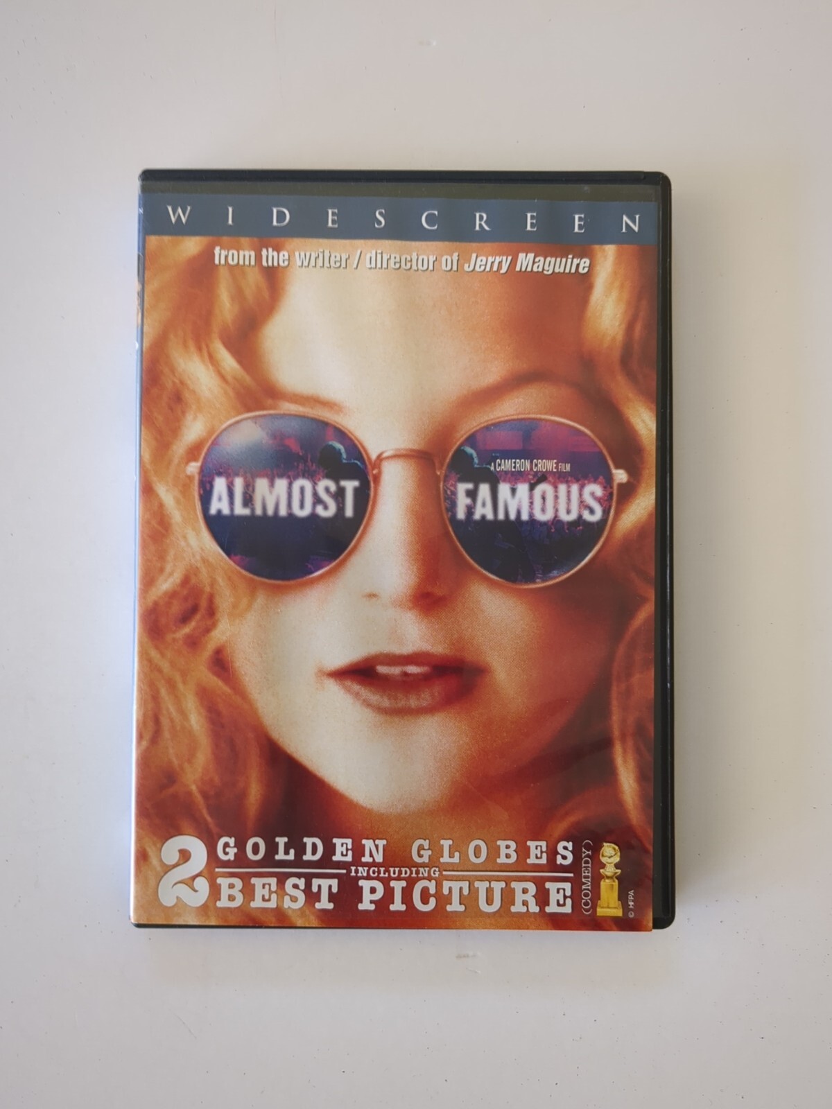 Almost Famous (DVD, 2001, Widescreen) Golden Globe Winner! With Kate Hudson.