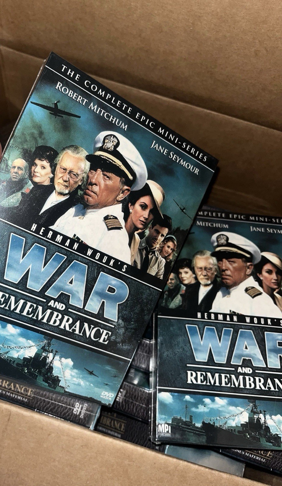 War and Remembrance: The Complete Epic Miniseries Collection. BRAND NEW! Sealed.