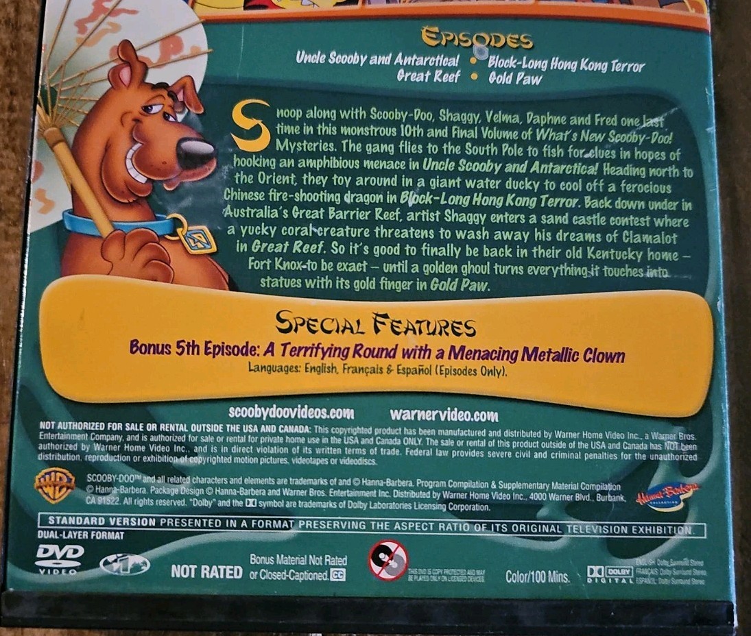 What’s New Scooby Doo? Monstrous Tails – 4 TV Episodes