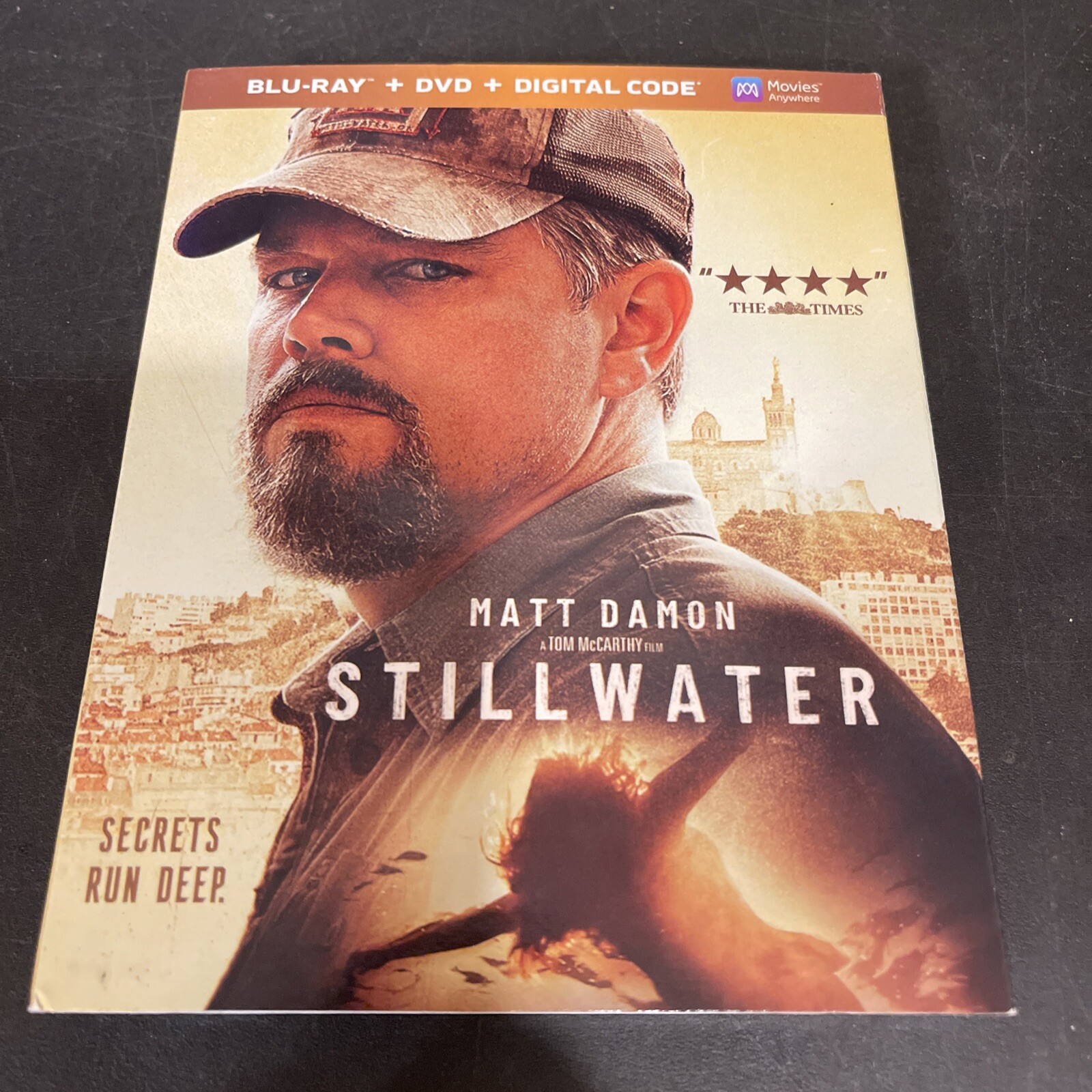 Stillwater [Blu-ray + DVD] w/slipcover MAtt Damon New Ships Free