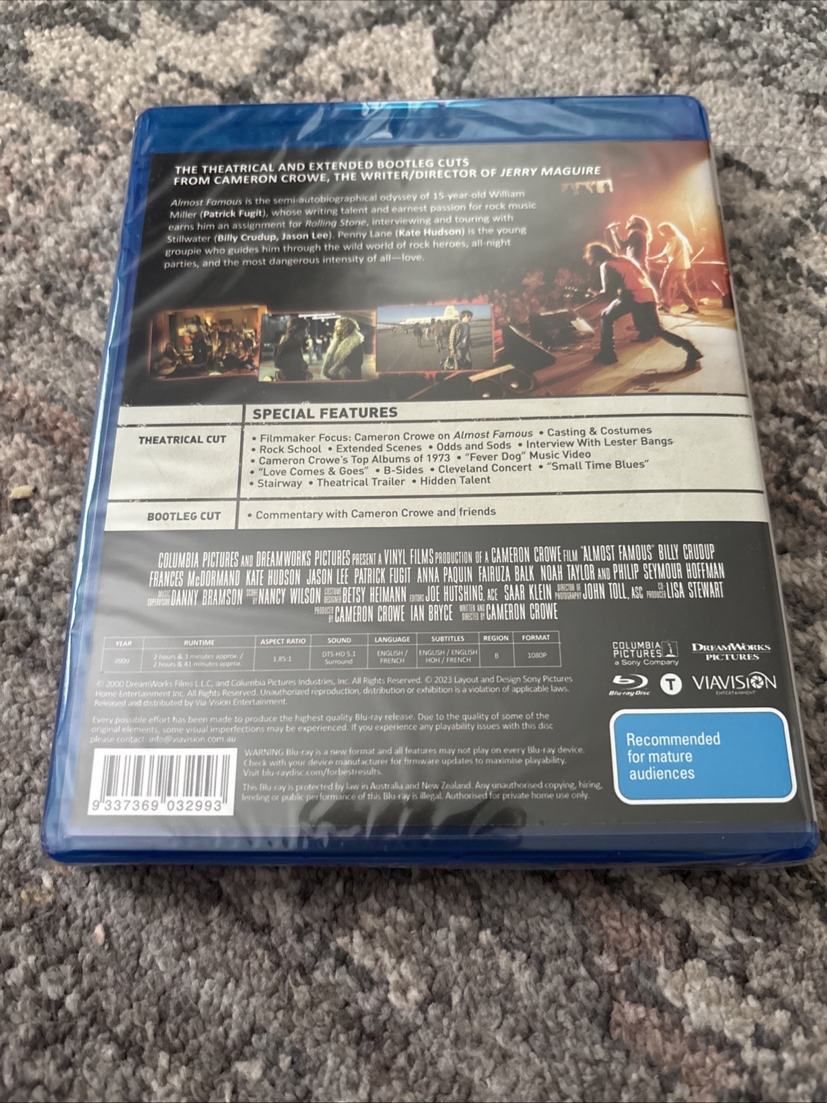 Almost Famous Special Edition Blu-ray