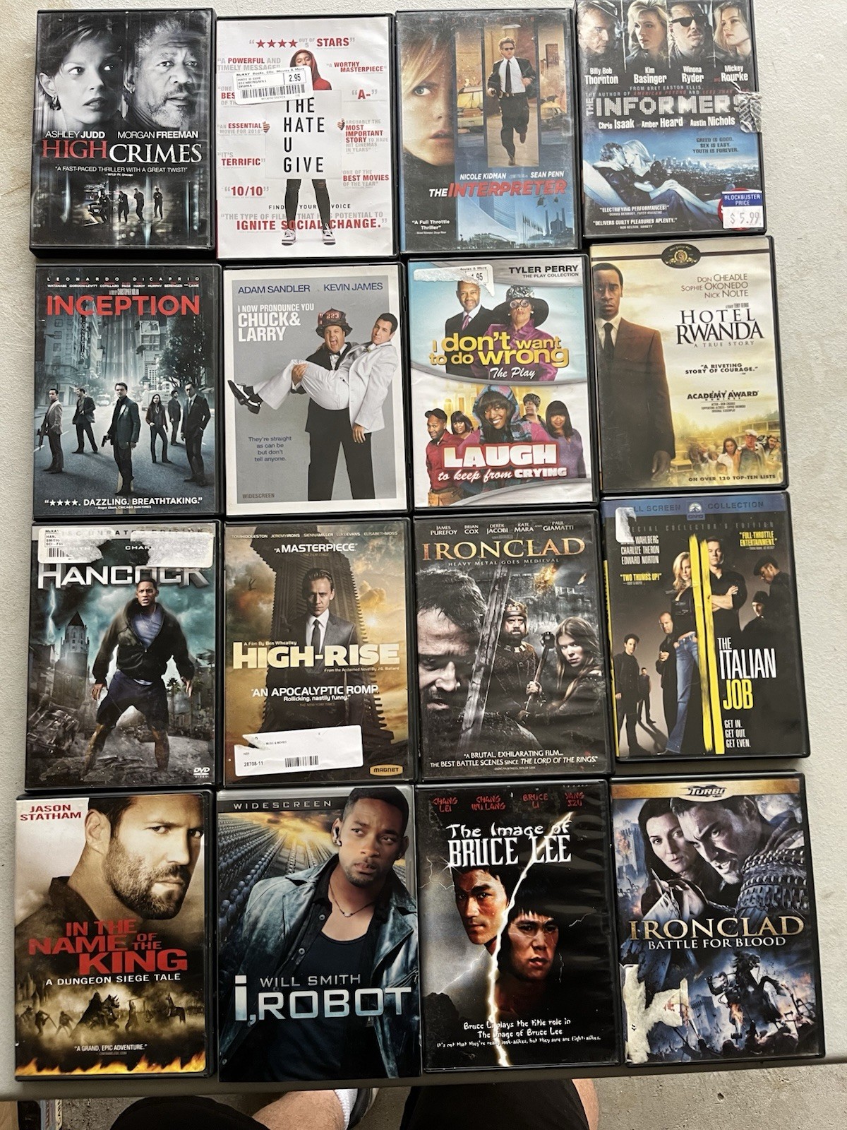 #23 Action Comedy DRAMA DVD LOT PICK & CHOOSE $5 Flat Combined Shipping