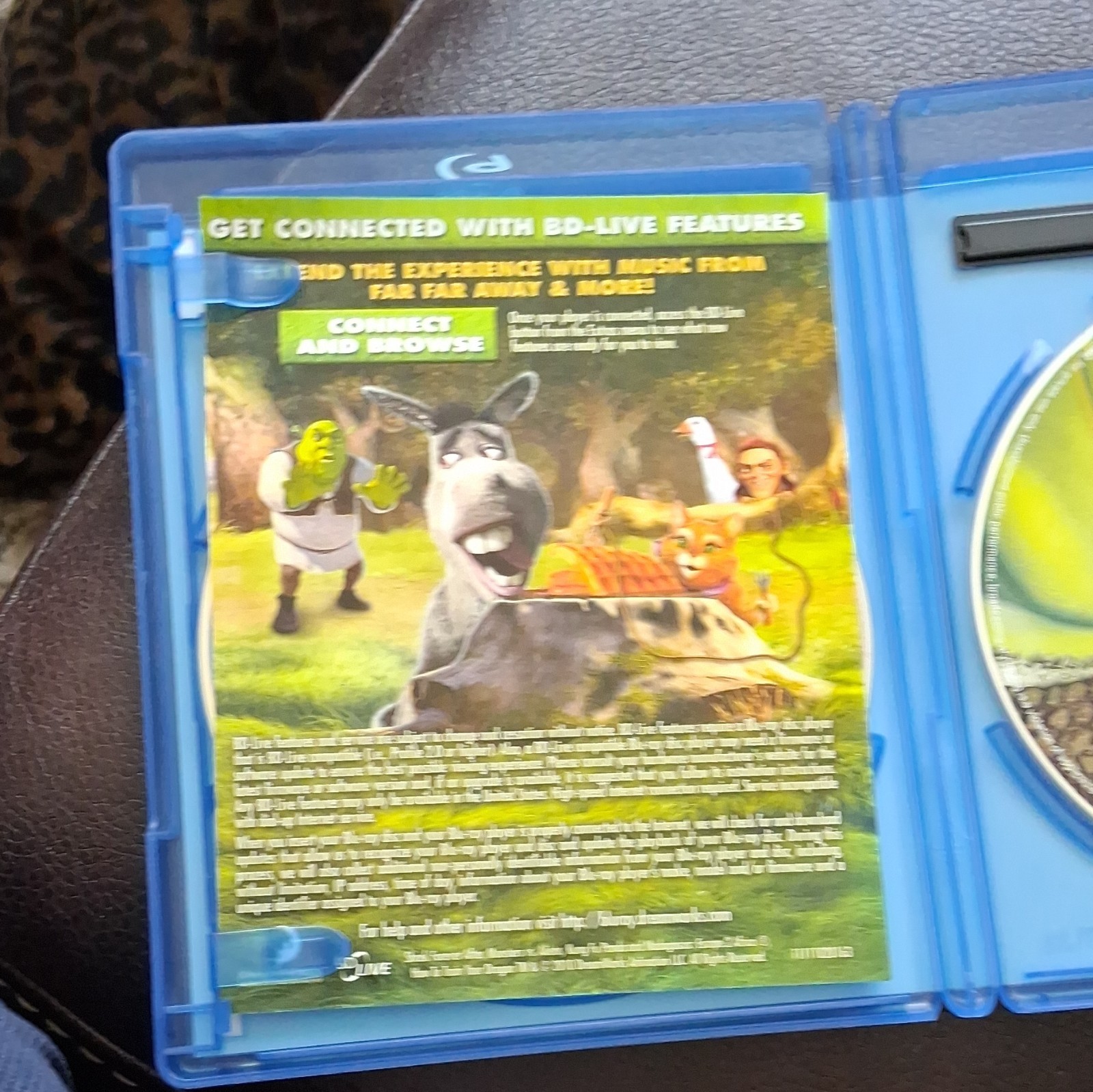 DreamWorks Animation SKG Shrek Forever After Blu-ray DVD Widescreen Deleted Sce…
