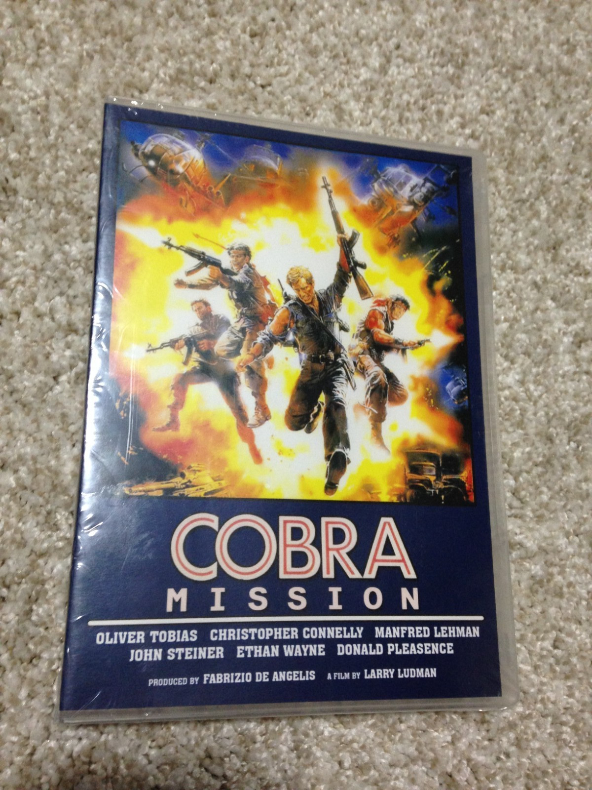 COBRA MISSION DVD NEW OLIVAR TOBIAS