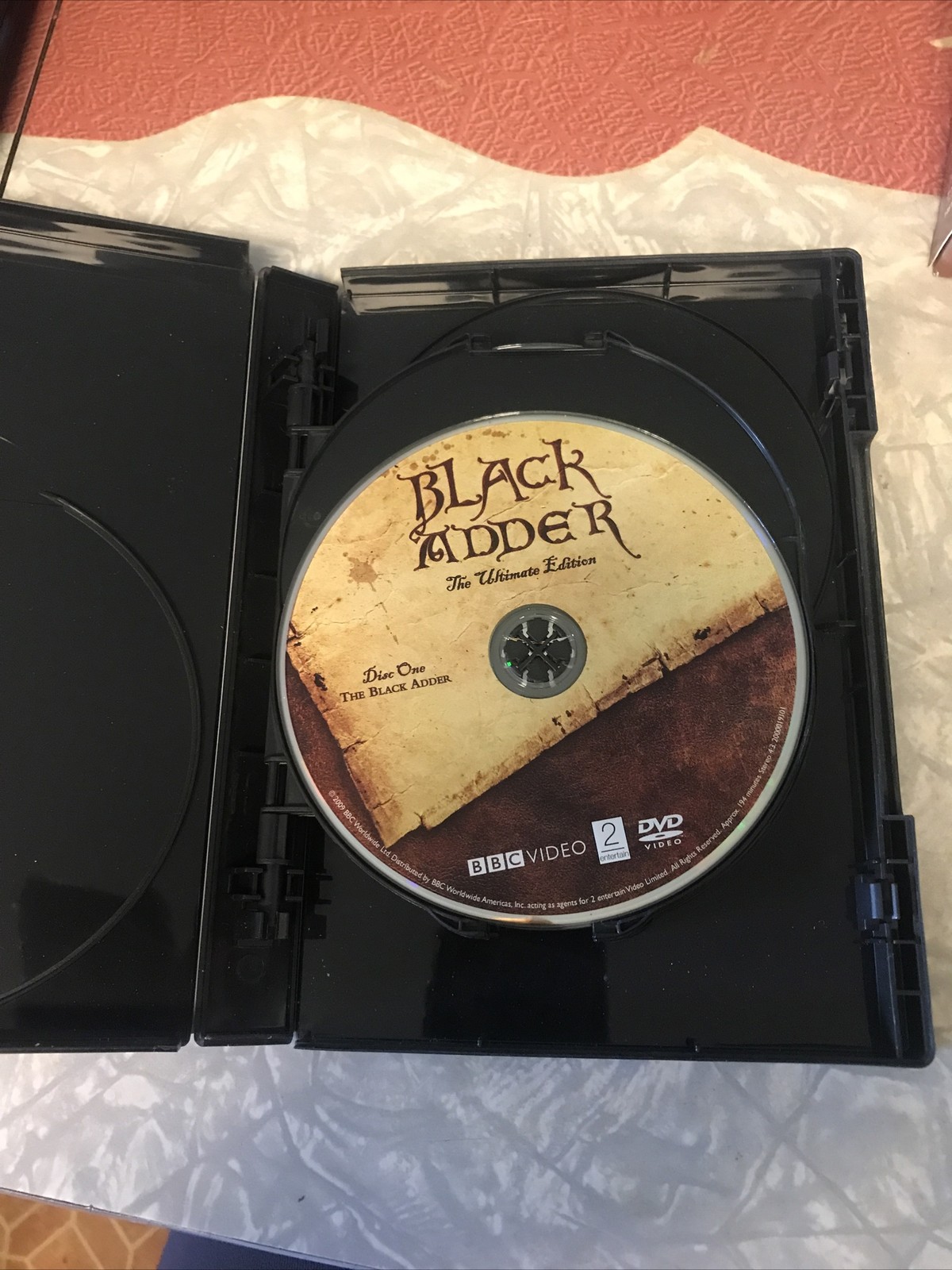 Black Adder: the Ultimate Edition (Remastered) (DVD) BBC Rowan Atkinson 6 Disc