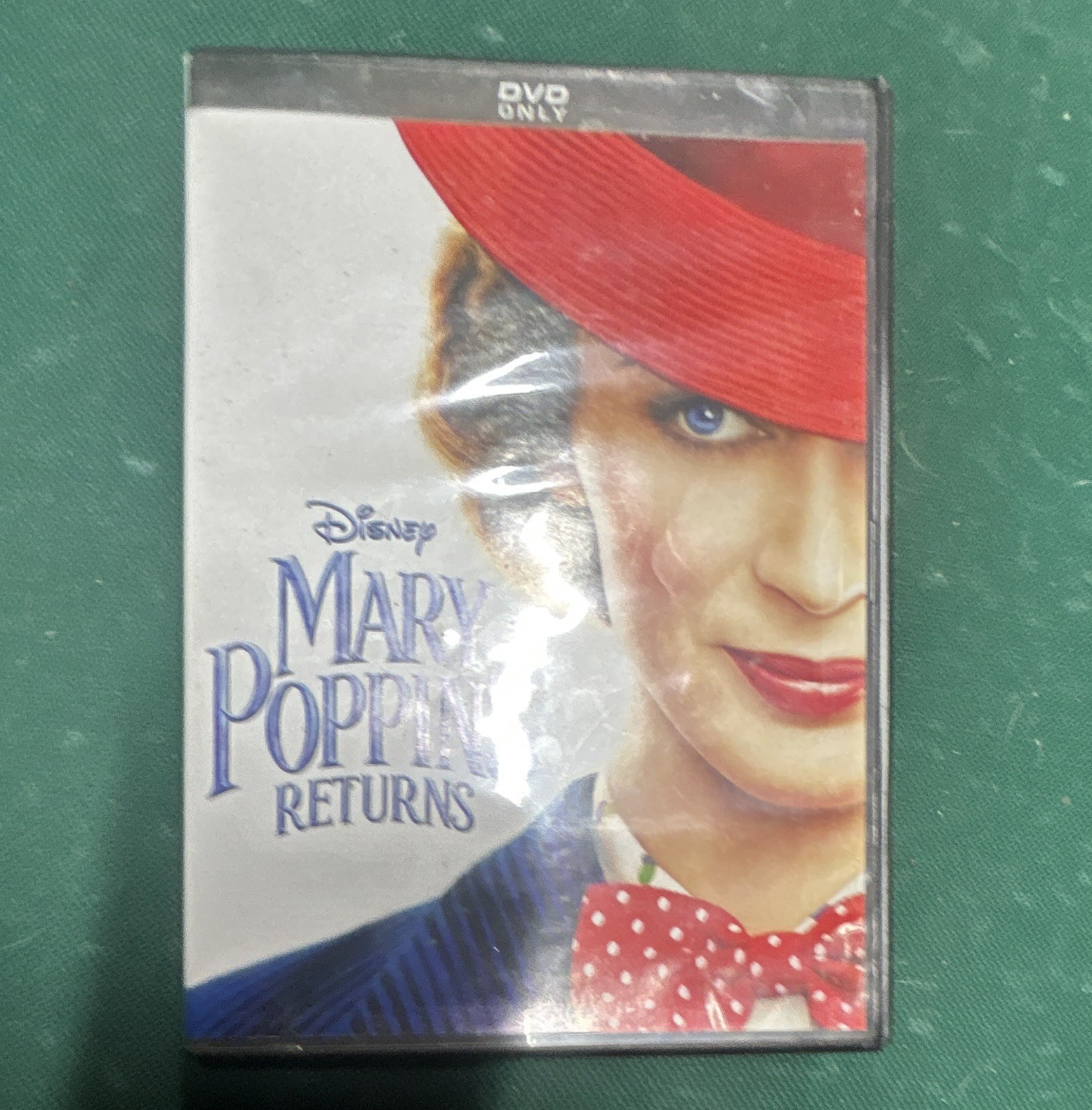 Disney Mary Poppins Returns DVD Movie PG 131 min English w/ Subtitles Tall Case