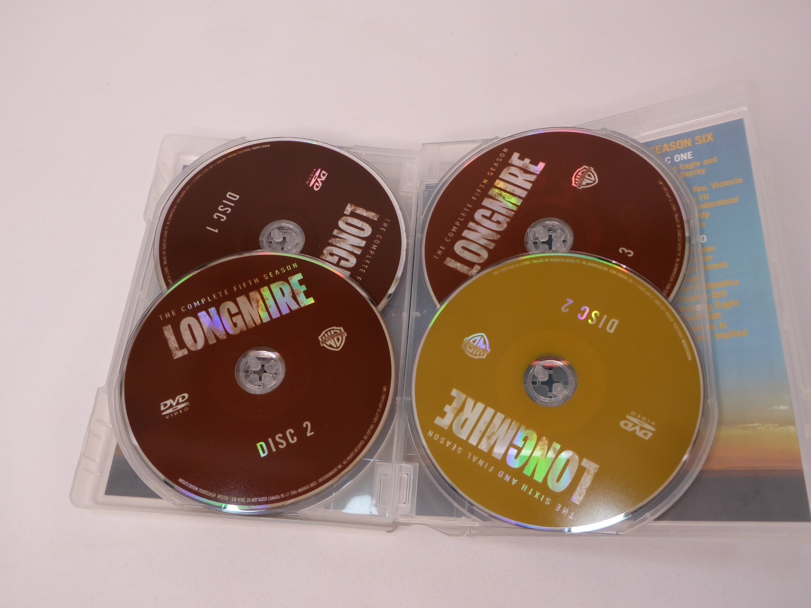 Longmire: The Complete Series (DVD, 15-Disc Set, 2018)