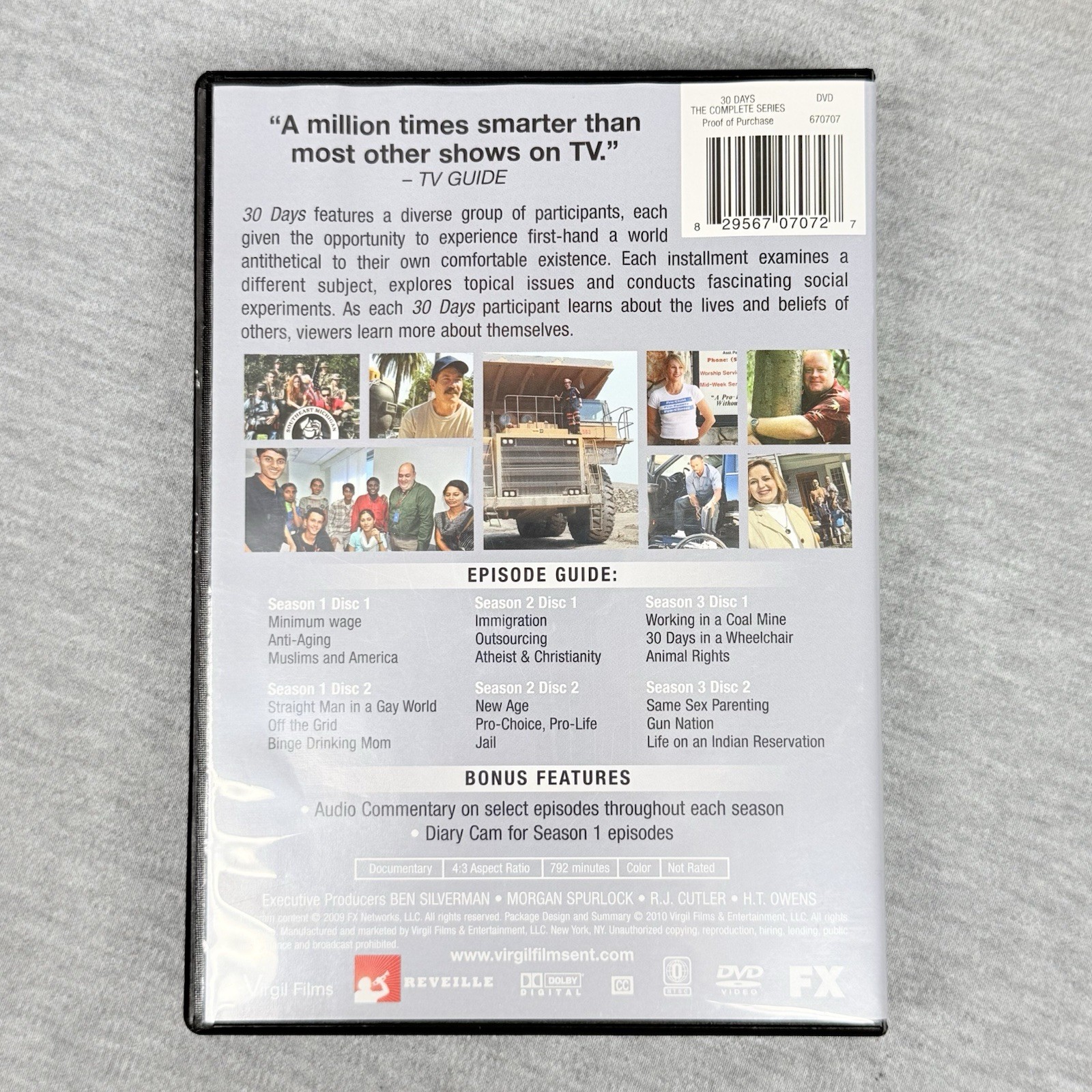 30 Days: The Complete Series (DVD, 2010, 6-Disc Set) Morgan Spurlock
