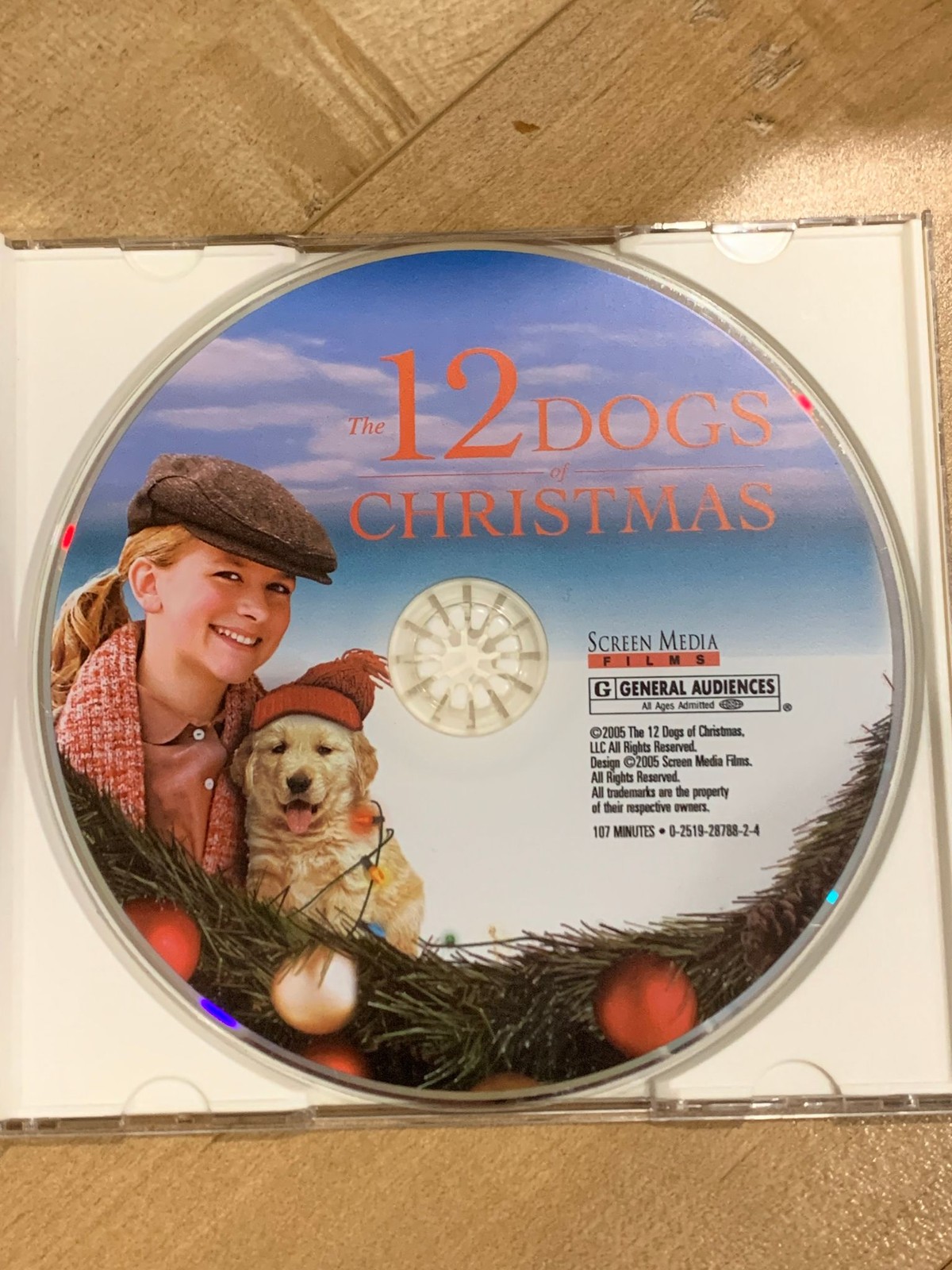 The 12 Dogs of Christmas DVD Screen Media G Family Movie 107 Min 2005 W Case