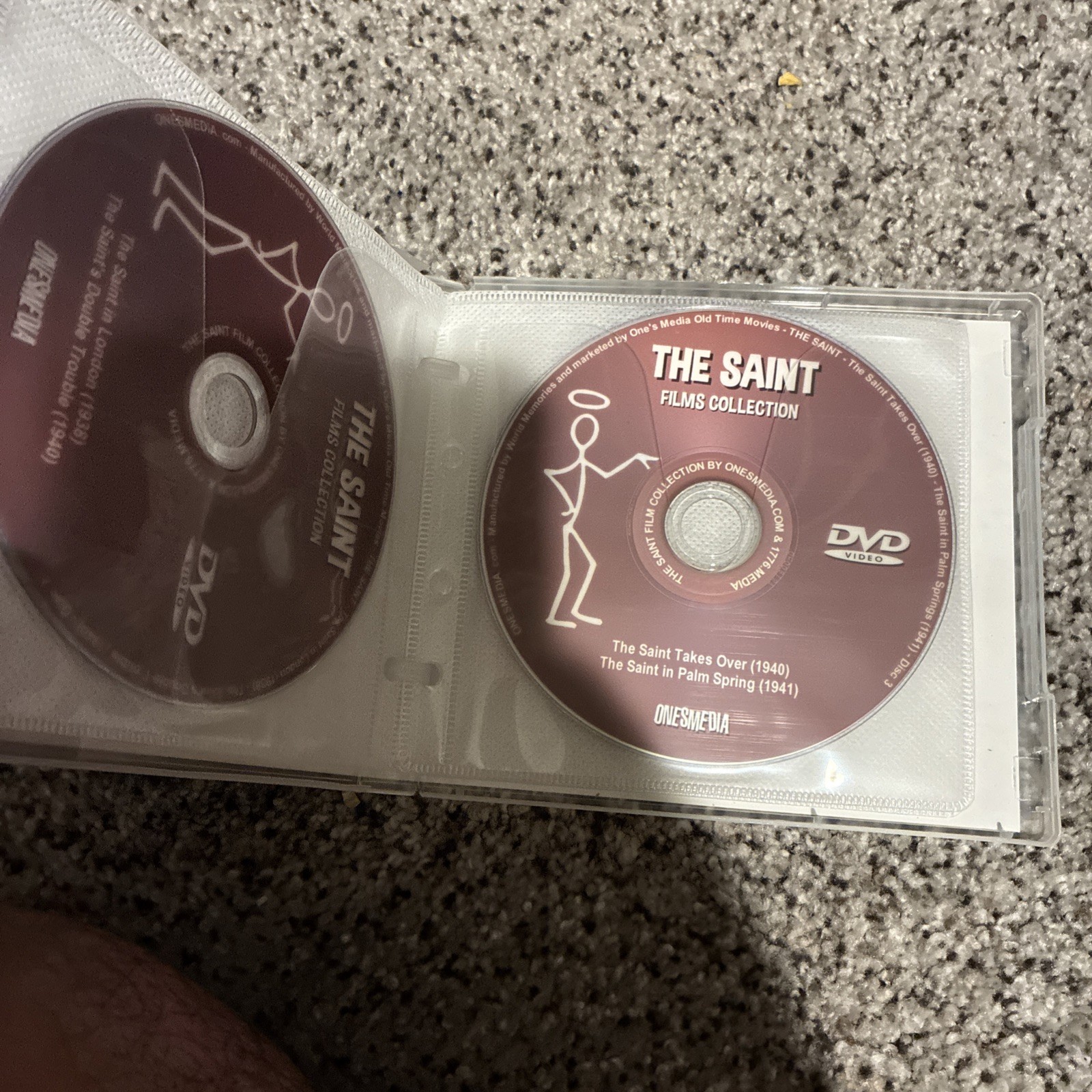 THE SAINT FILMS COLLECTION – 5 DVD-R – 9 MOVIES – 1938-1954