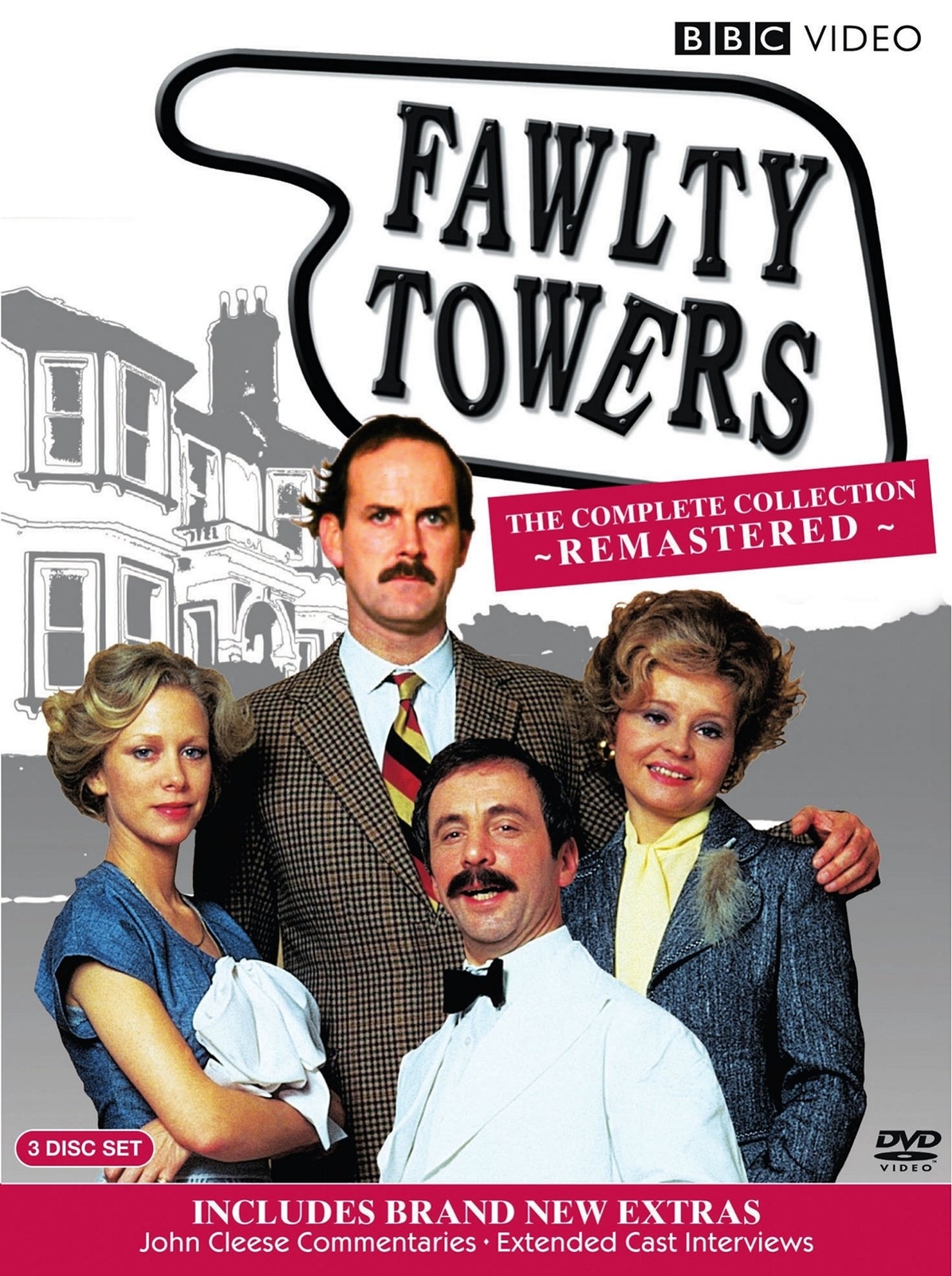 Fawlty Towers Remastered DVD John Cleese NEW