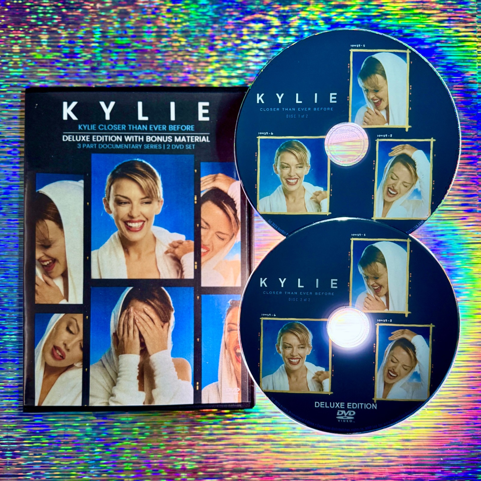 KYLIE MINOGUE KYLIE CLOSER THAN EVER BEFORE 3 Pts DELUXE EDITION DVD or Blu-ray